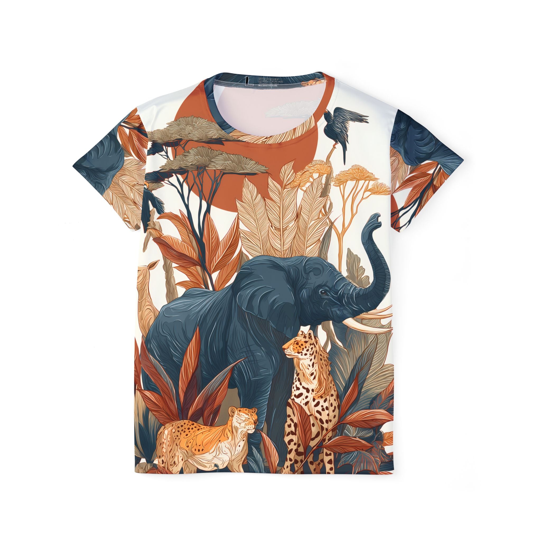 Dames T-shirt "Savannah Royal" - Wilderness Whisper nr. 07 PLUS SIZE