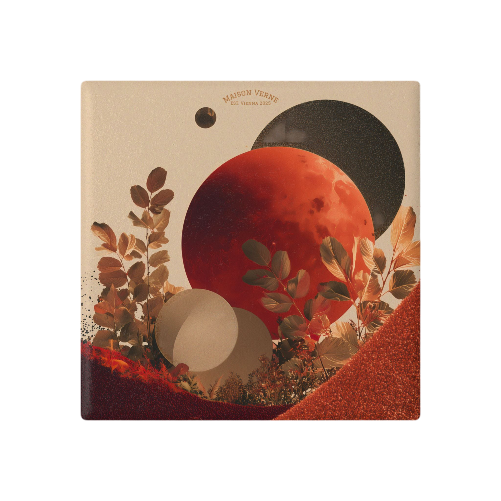 Maison Verne Keramik Untersetzer "Lunar Harvest" - Golden Autumn No. 68