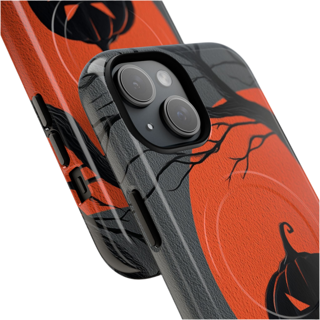 HALLOWEEN LIMITED EDITION MagSafe iPhone-Schutzhülle "Midnight Jack" - Wicked Elegance No. 06