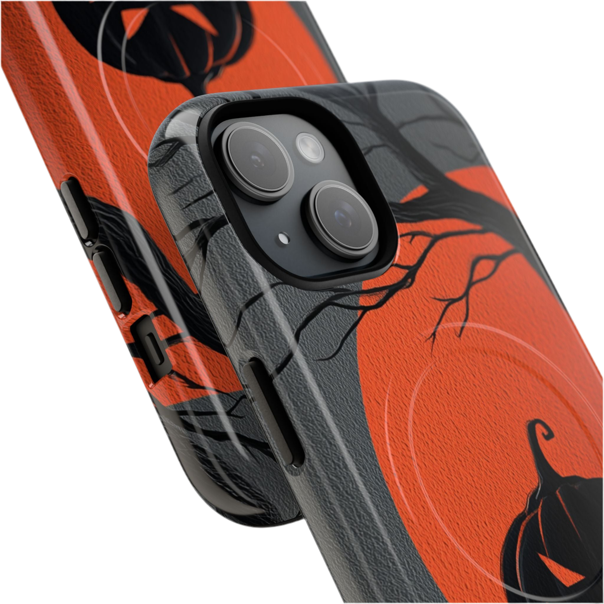 HALLOWEEN LIMITED EDITION MagSafe iPhone-Schutzhülle "Midnight Jack" - Wicked Elegance No. 06