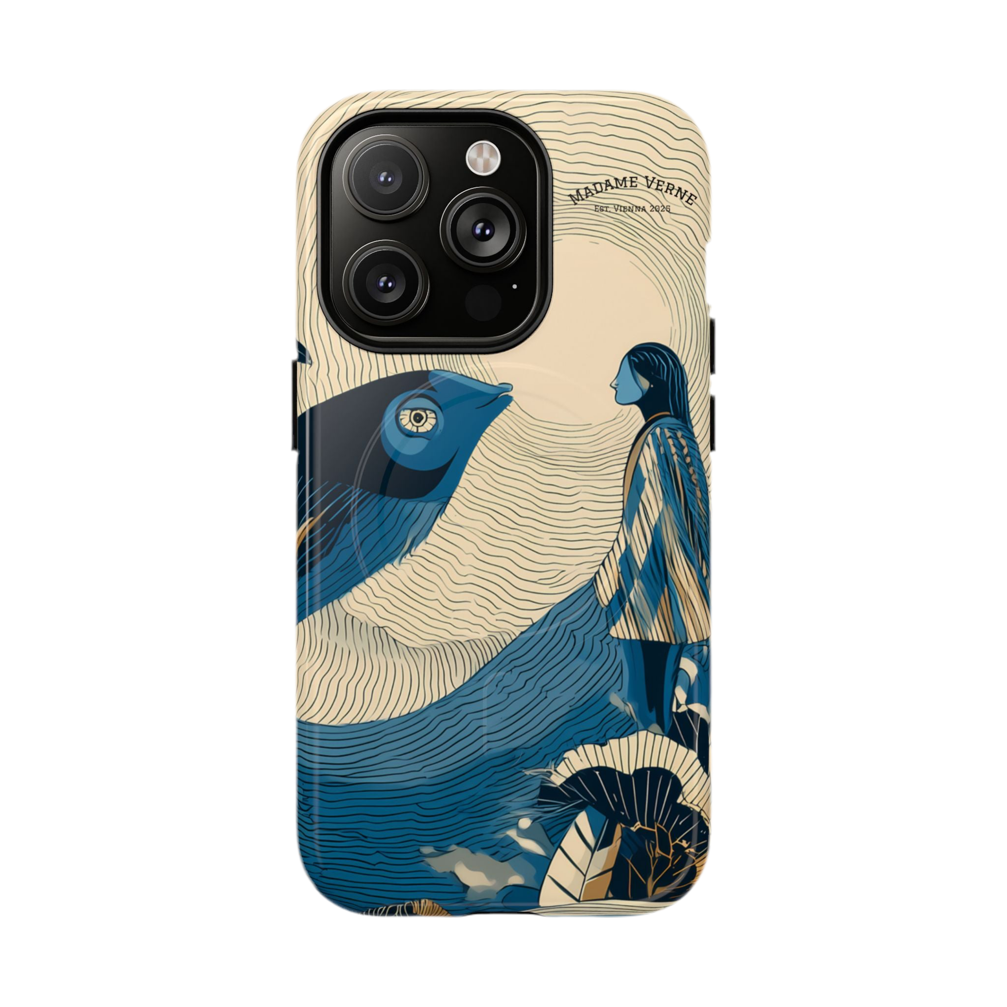 MagSafe iPhone-Schutzhülle "Moonlight Parley" - Opal Depths No. 40