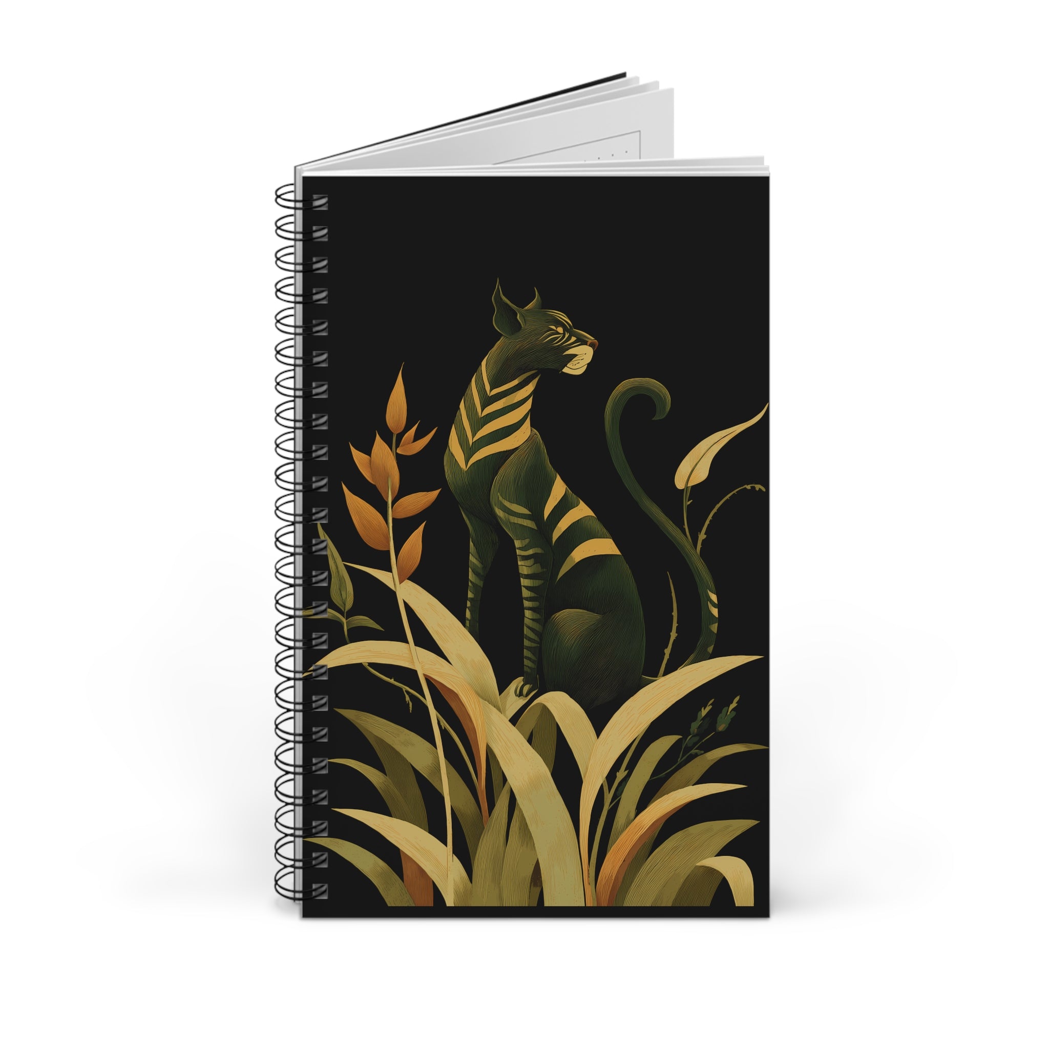Notizbuch mit Spiralbindung "The Watcher in the Wild" - Wilderness Whisper No.