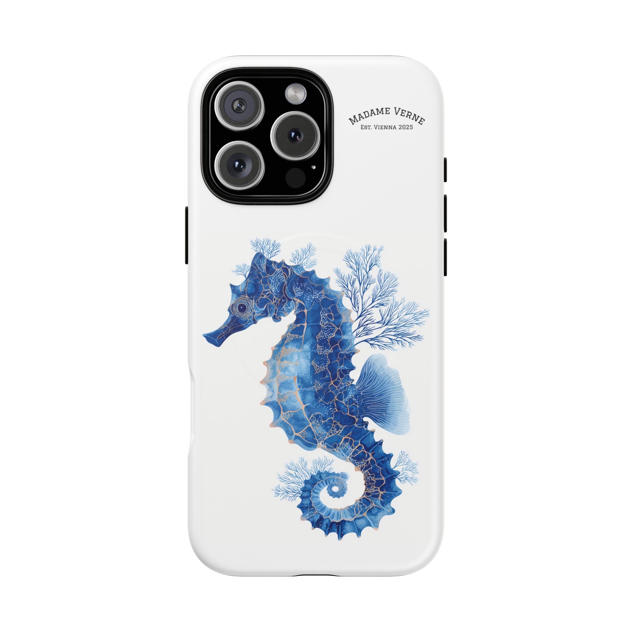 MagSafe iPhone-Schutzhülle "Azure Sentinel" - Opal Depths No. 32