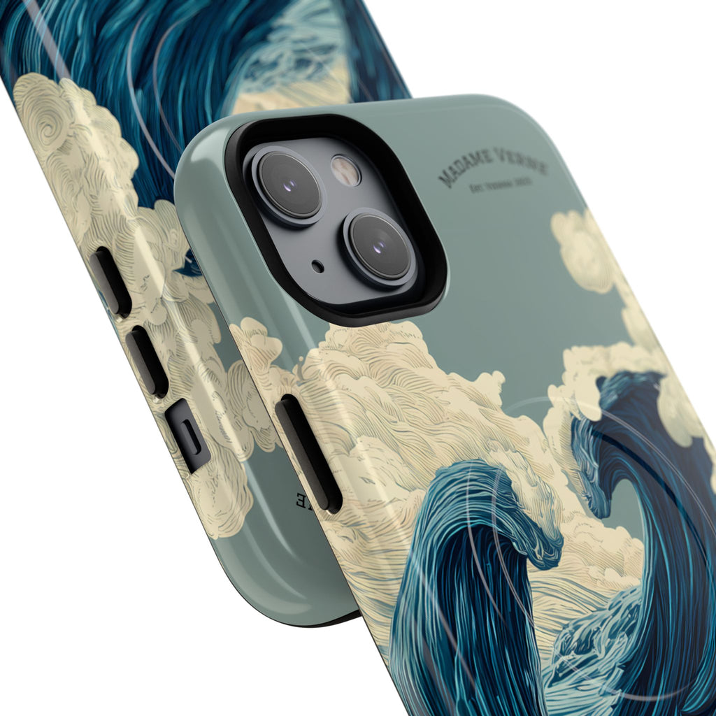 MagSafe iPhone-Schutzhülle "Tempest's Embrace" - Opal Depths No. 38