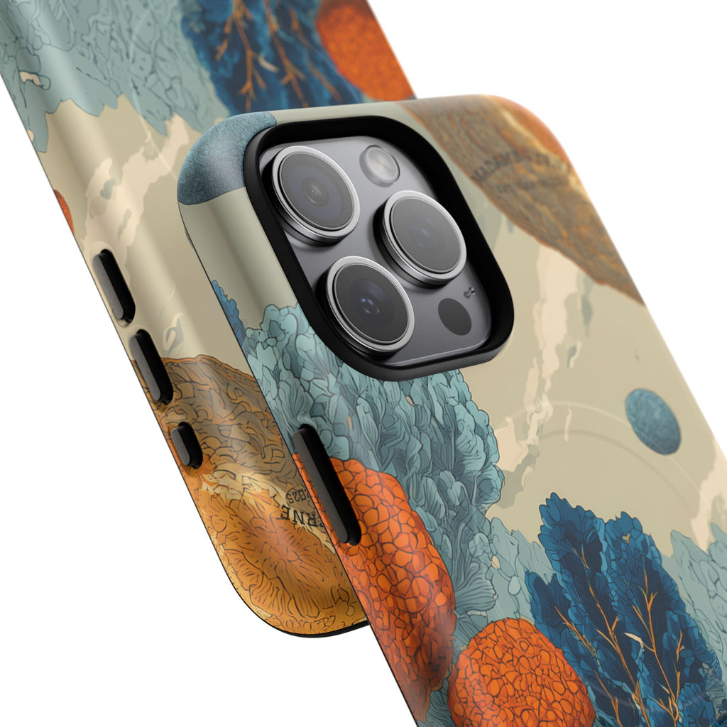 MagSafe iPhone-Schutzhülle "Ethereal Meadow" - Cosmic Botanicals No. 85