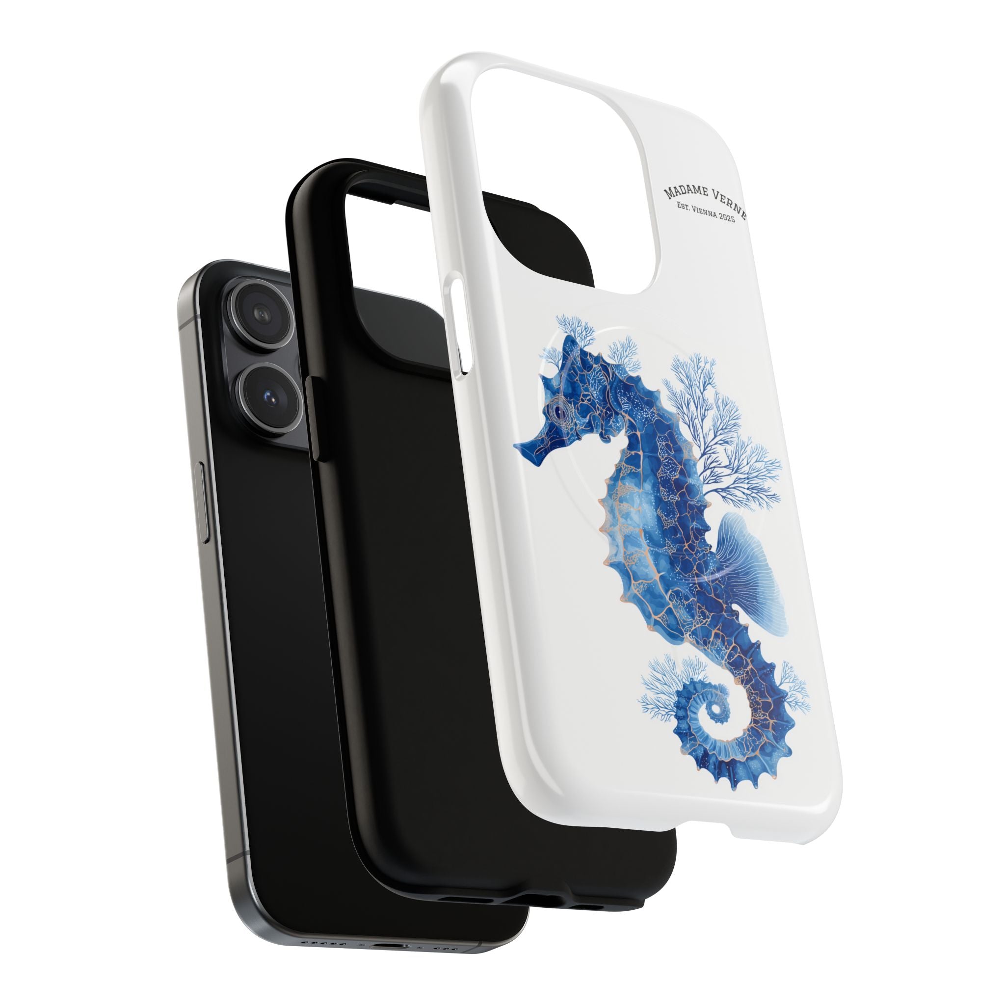 MagSafe iPhone-Schutzhülle "Azure Sentinel" - Opal Depths No. 32