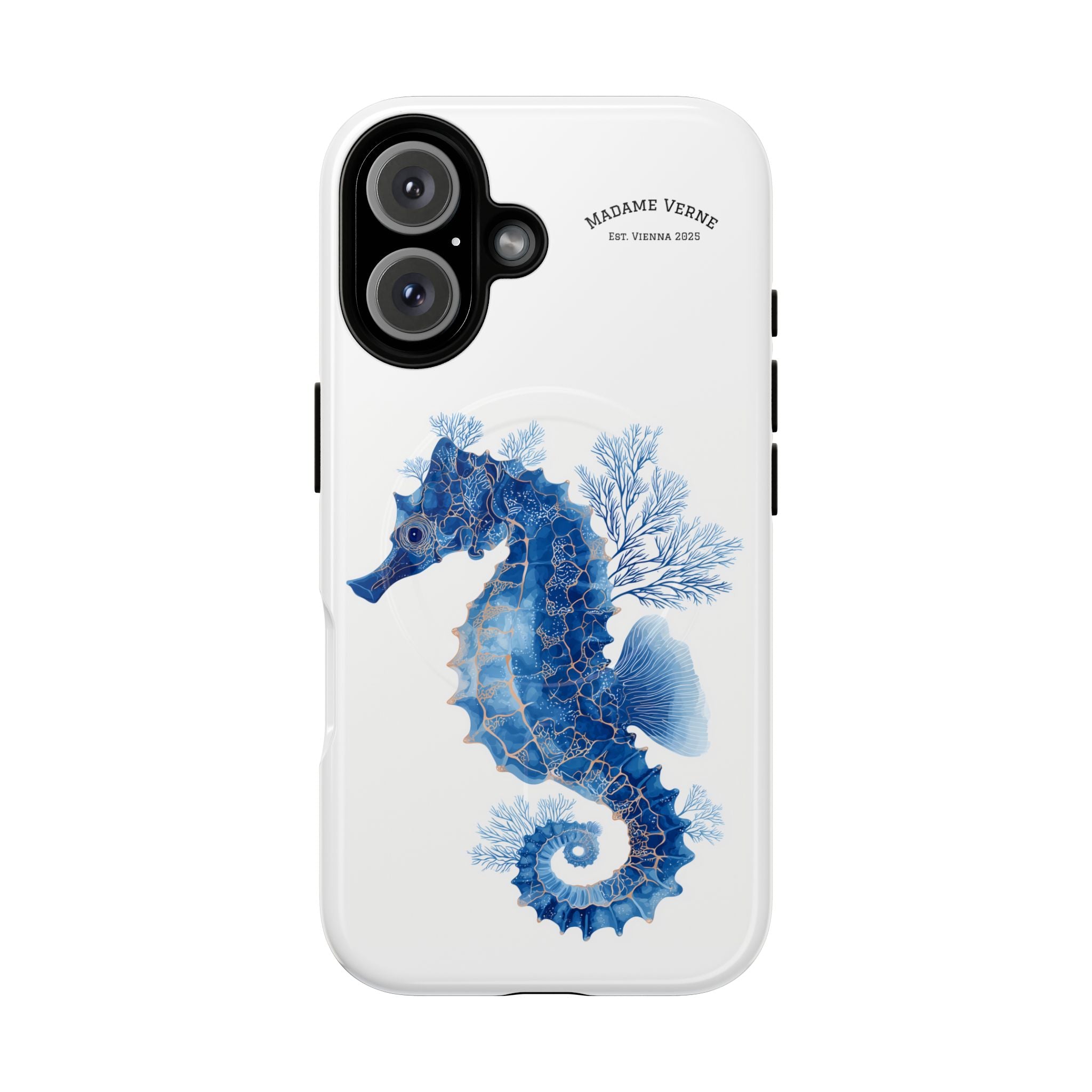 MagSafe iPhone-Schutzhülle "Azure Sentinel" - Opal Depths No. 32
