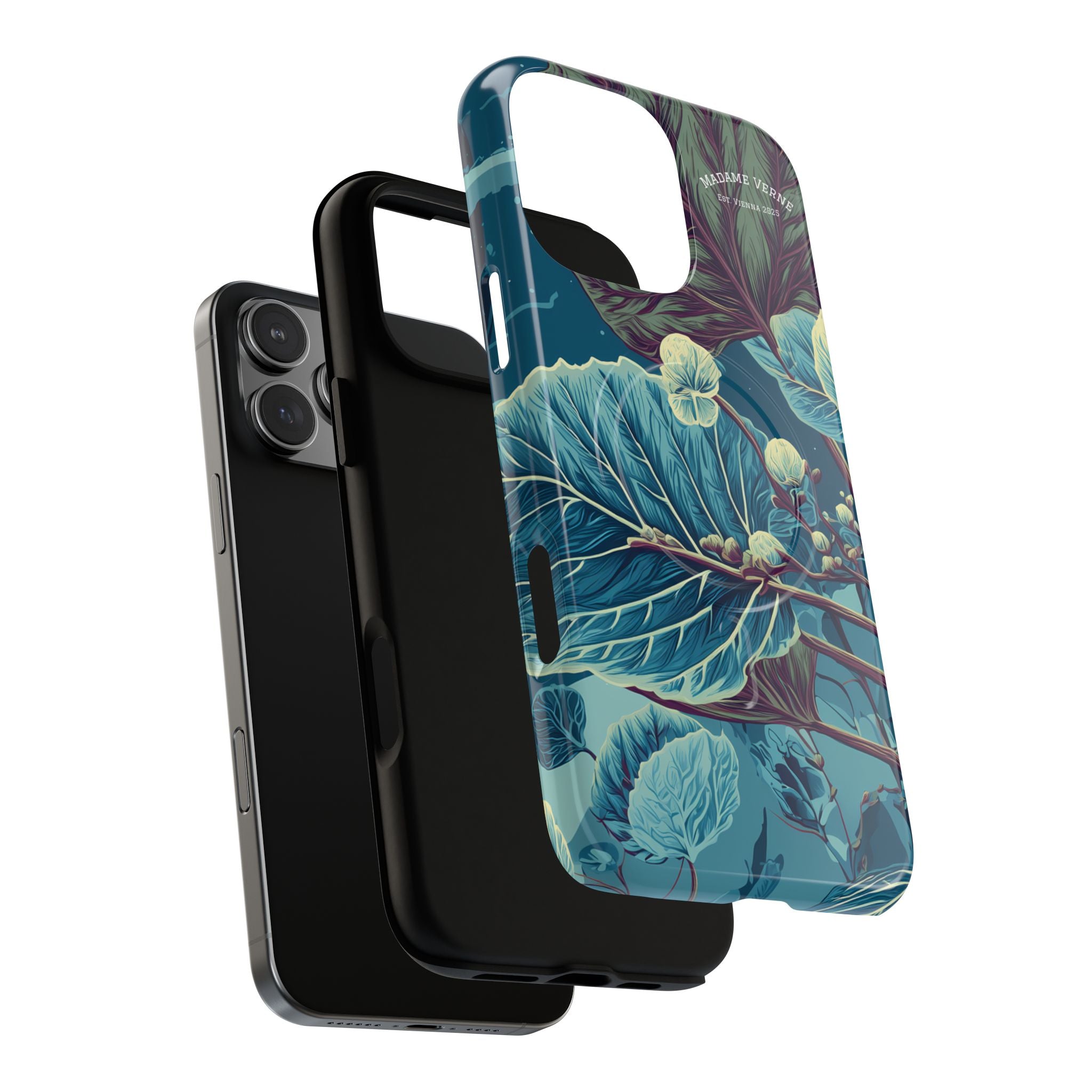 MagSafe iPhone-Schutzhülle "Galactic Veins" - Cosmic Botanicals No. 89