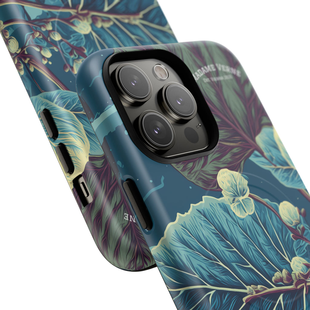 MagSafe iPhone-Schutzhülle "Galactic Veins" - Cosmic Botanicals No. 89