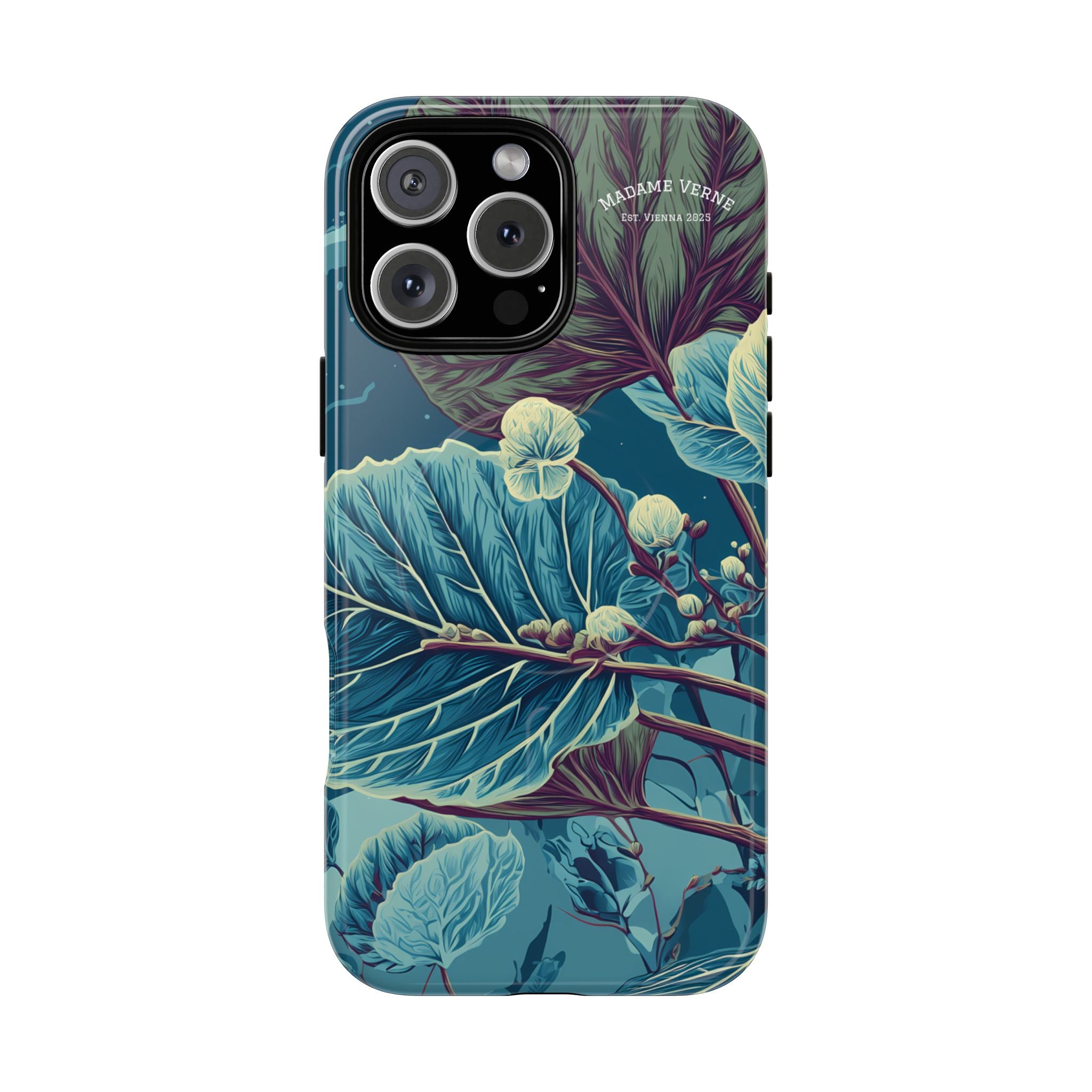MagSafe iPhone-Schutzhülle "Galactic Veins" - Cosmic Botanicals No. 89