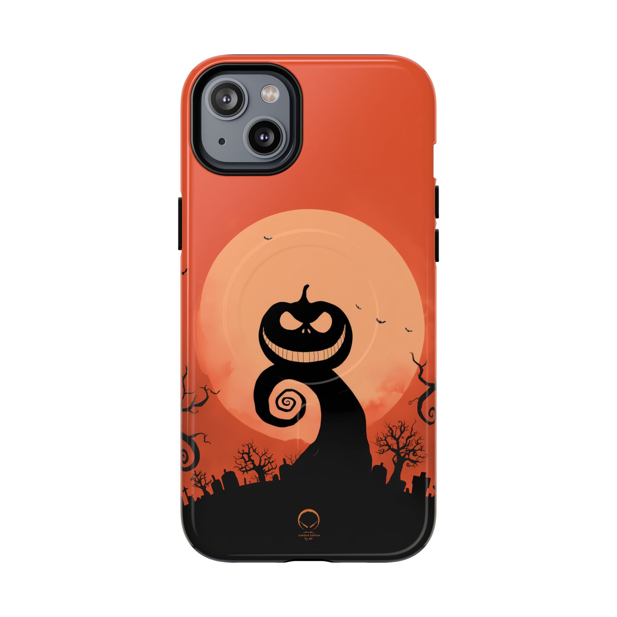 HALLOWEEN LIMITED EDITION MagSafe iPhone-Schutzhülle "Twisted Pumpkin" - 🎃👻 Wicked Elegance No. 57 👻🎃