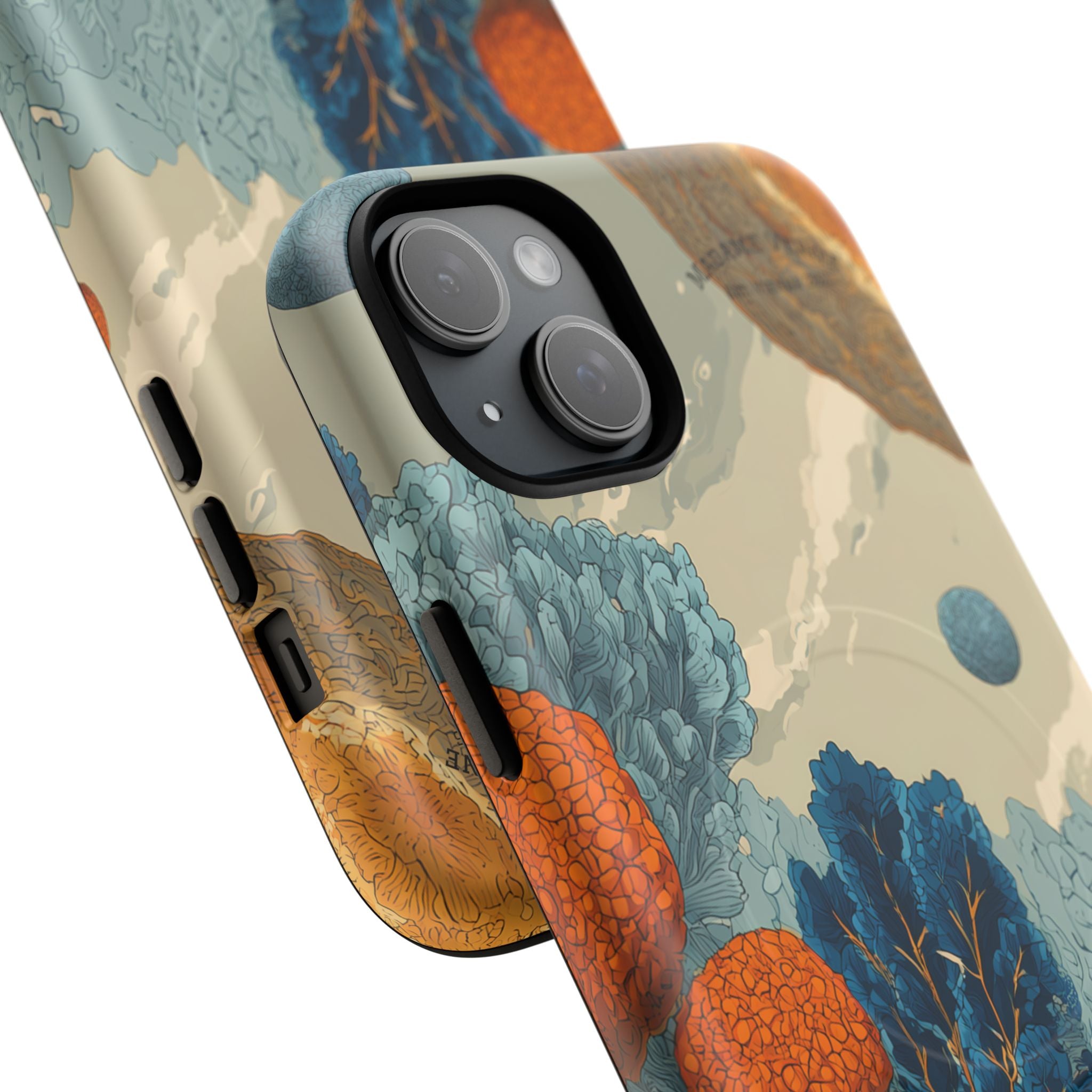 MagSafe iPhone-Schutzhülle "Ethereal Meadow" - Cosmic Botanicals No. 85