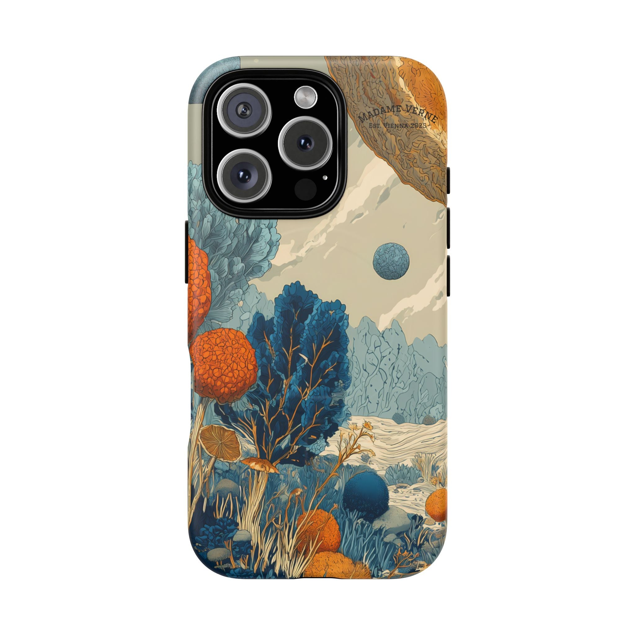 MagSafe iPhone-Schutzhülle "Ethereal Meadow" - Cosmic Botanicals No. 85