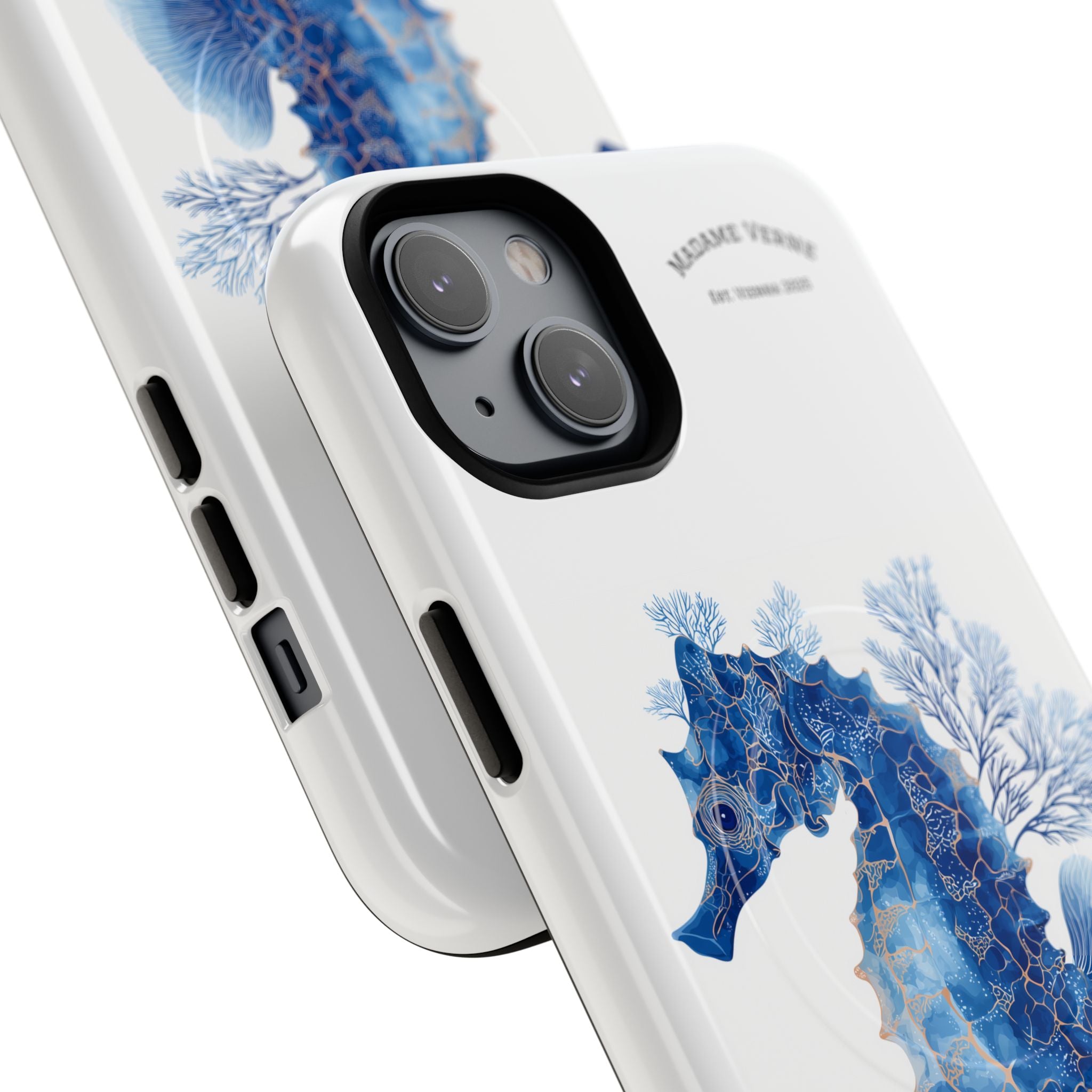 MagSafe iPhone-Schutzhülle "Azure Sentinel" - Opal Depths No. 32