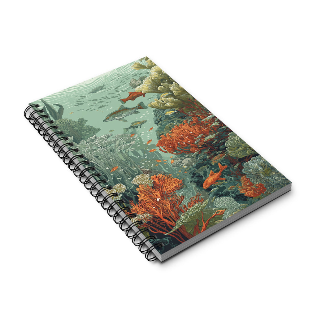 Notizbuch mit Spiralbindung "Tropical Drift" - Opal Depths No.