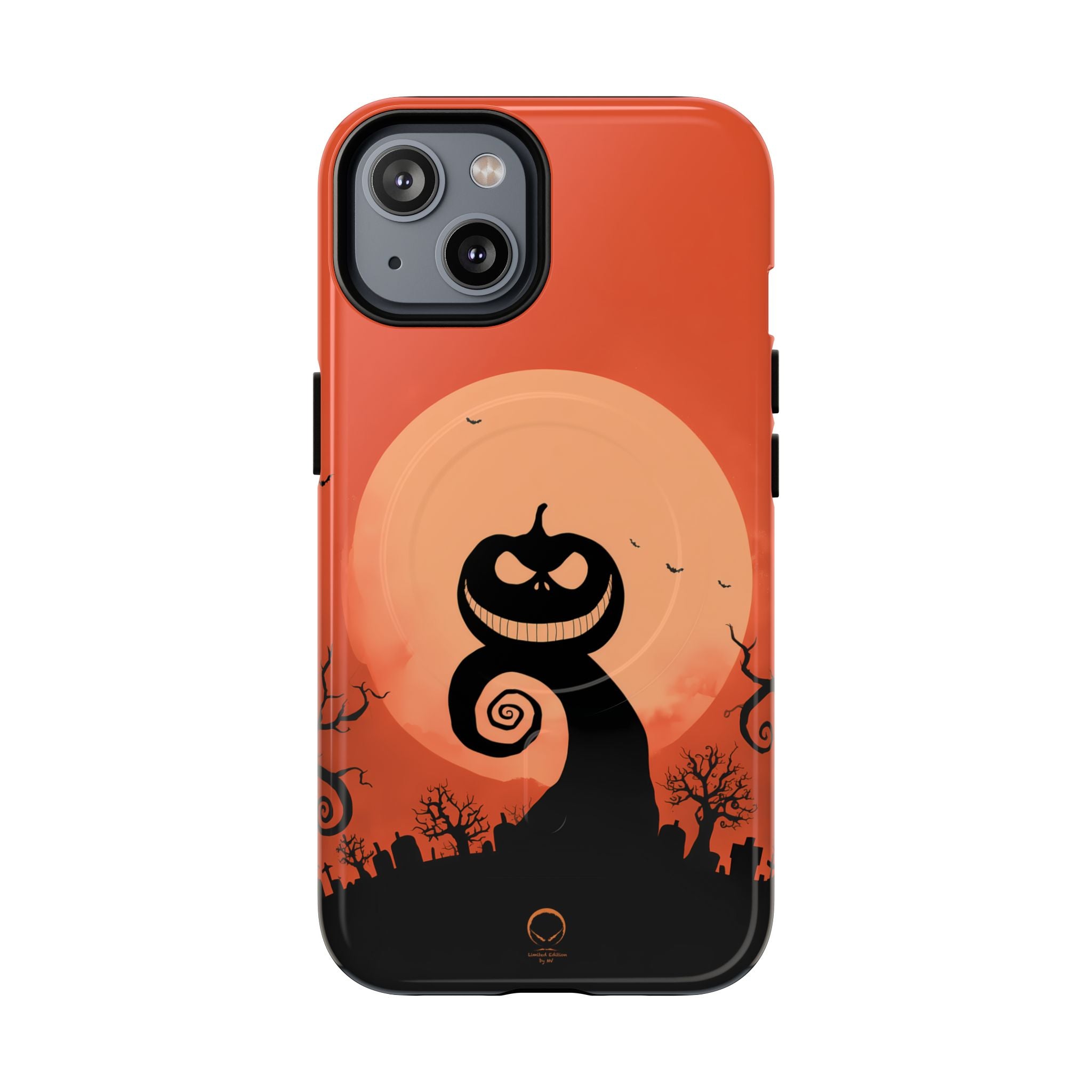HALLOWEEN LIMITED EDITION MagSafe iPhone-Schutzhülle "Twisted Pumpkin" - 🎃👻 Wicked Elegance No. 57 👻🎃