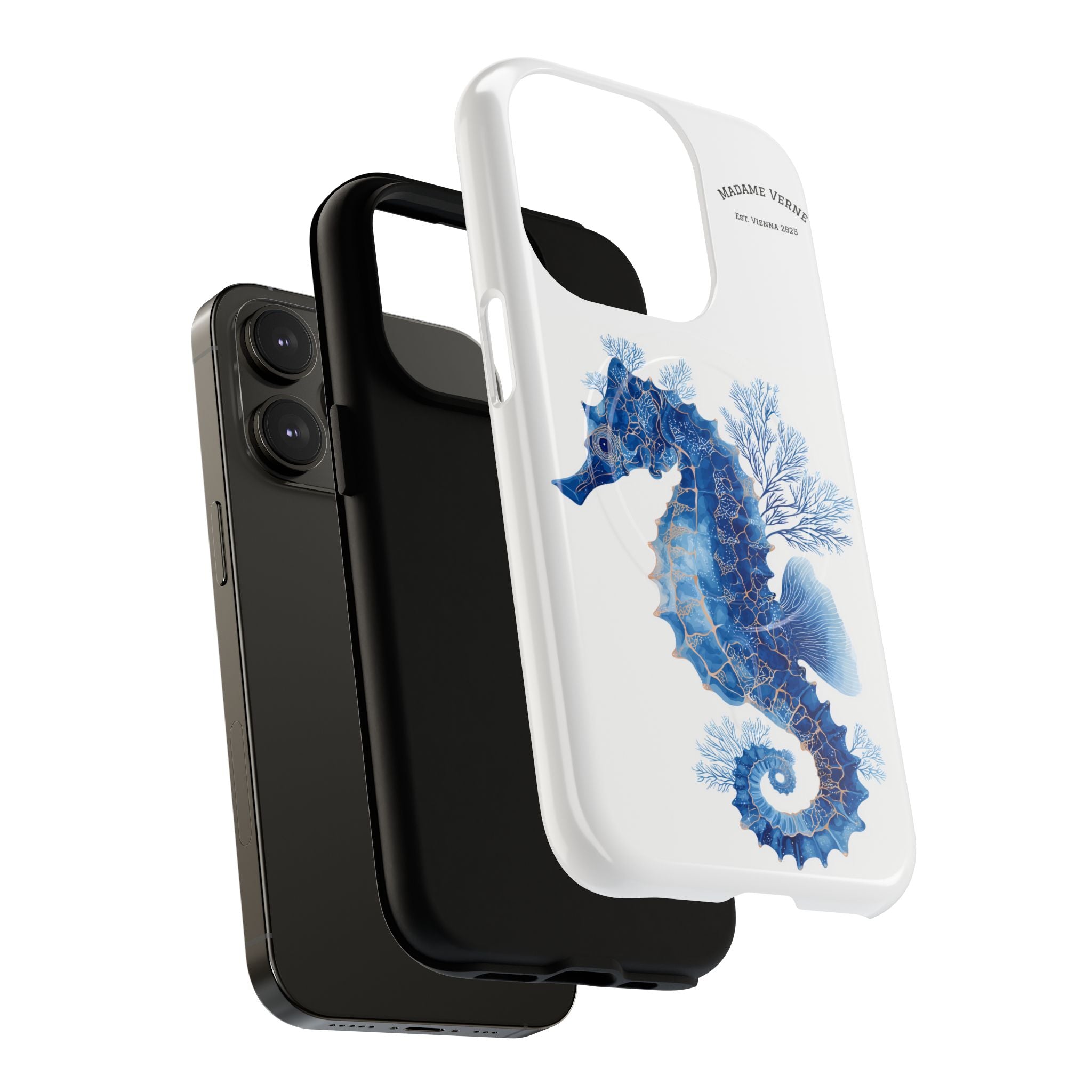 MagSafe iPhone-Schutzhülle "Azure Sentinel" - Opal Depths No. 32