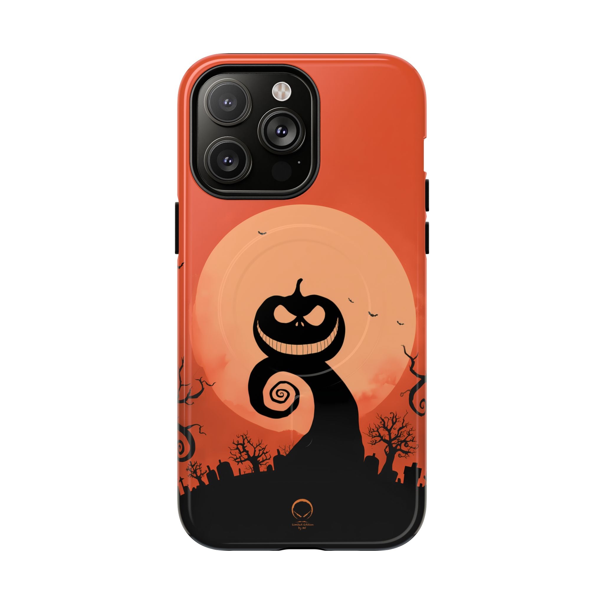 HALLOWEEN LIMITED EDITION MagSafe iPhone-Schutzhülle "Twisted Pumpkin" - 🎃👻 Wicked Elegance No. 57 👻🎃