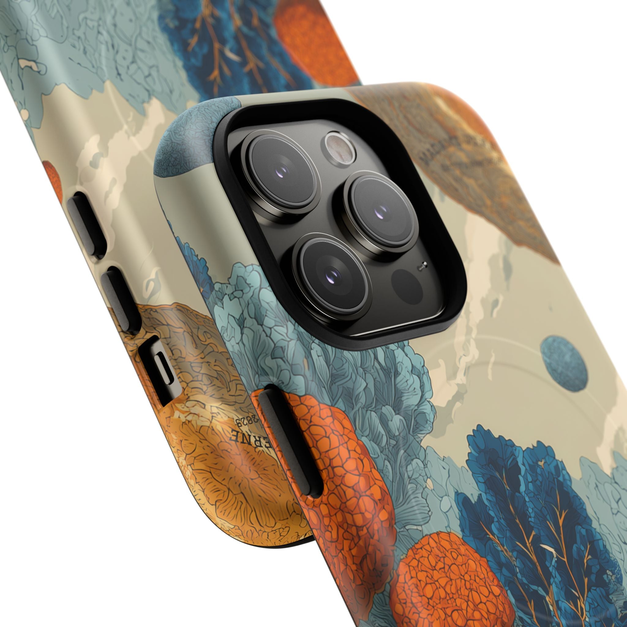 MagSafe iPhone-Schutzhülle "Ethereal Meadow" - Cosmic Botanicals No. 85