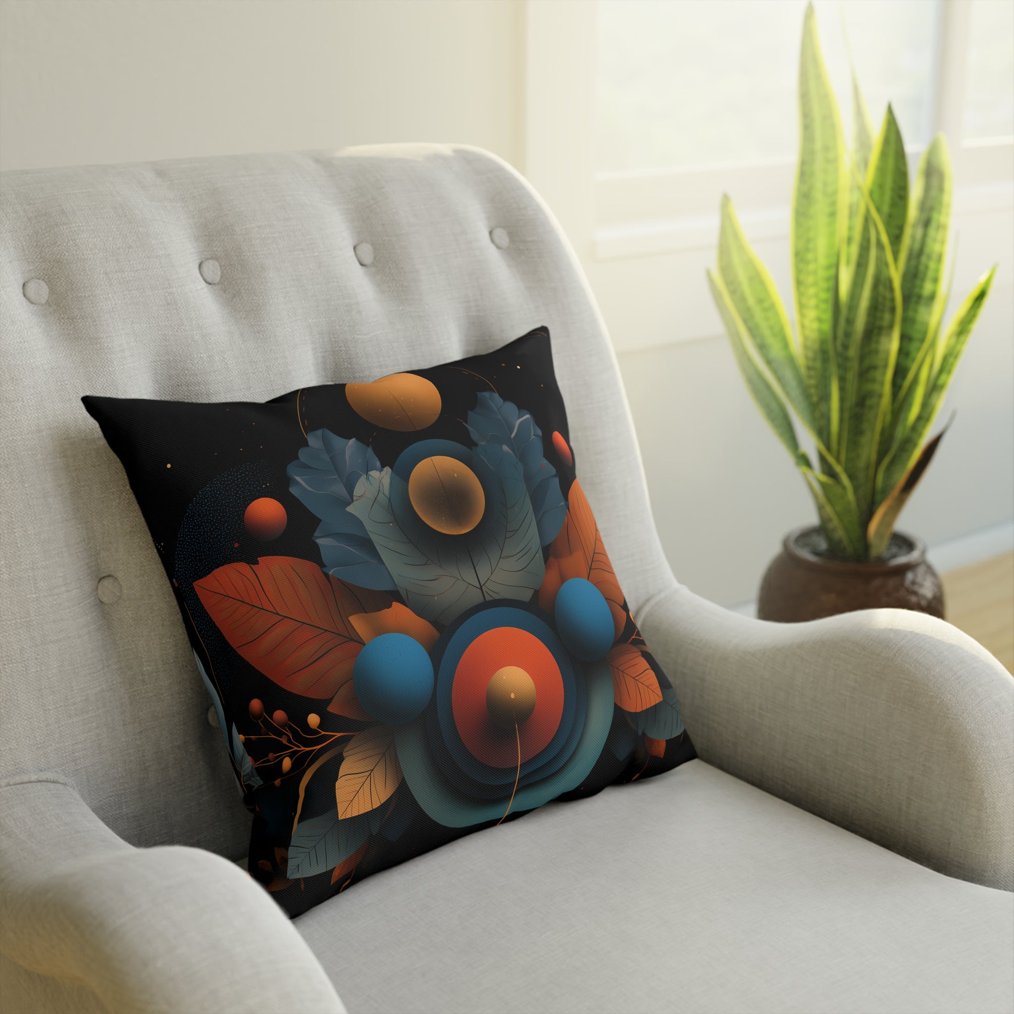 Decorative cushion "Celestial Harvest" - Golden Autumn No. 33