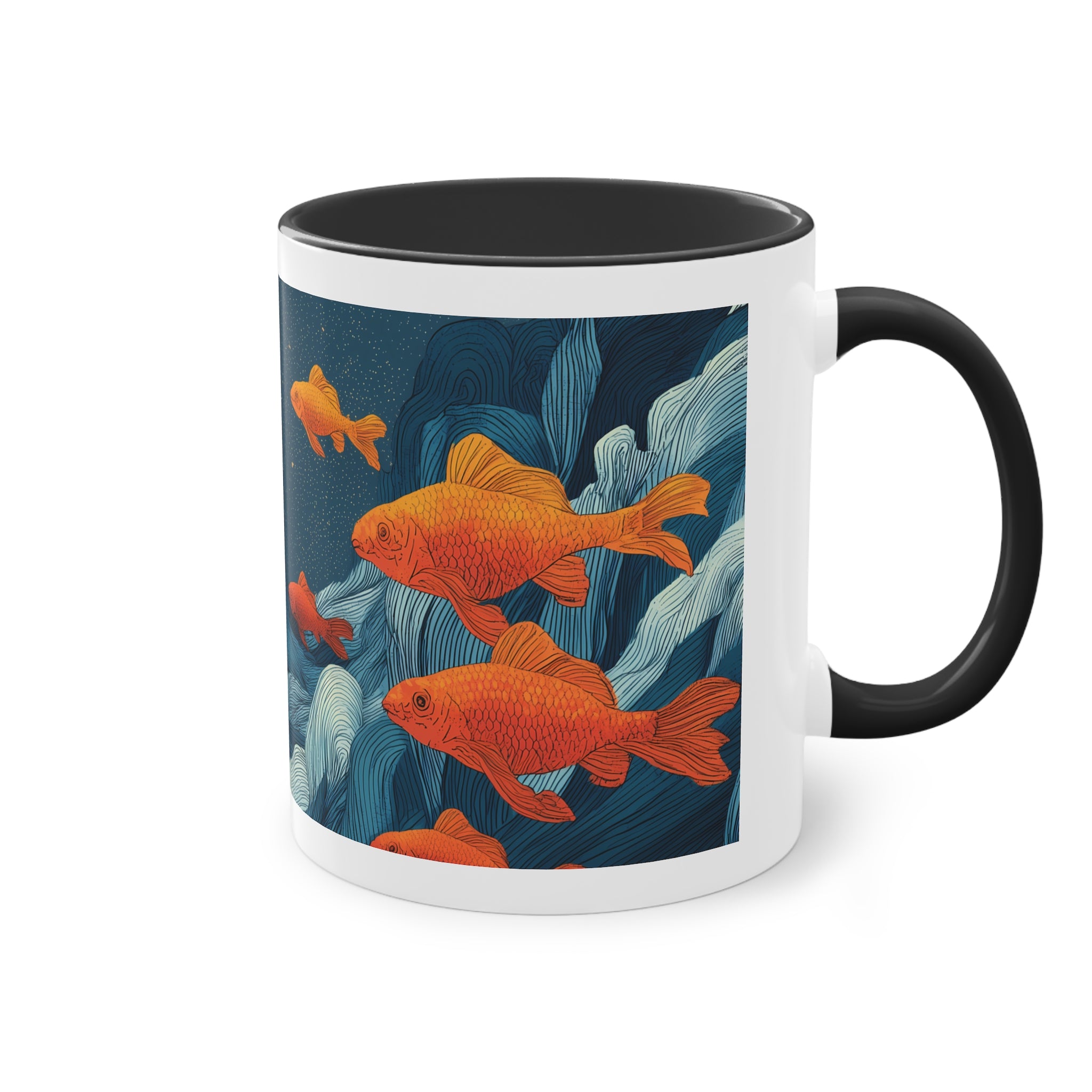 Maison Verne Kaffeetasse "Golden Drifters" - Opal Depths No. 37