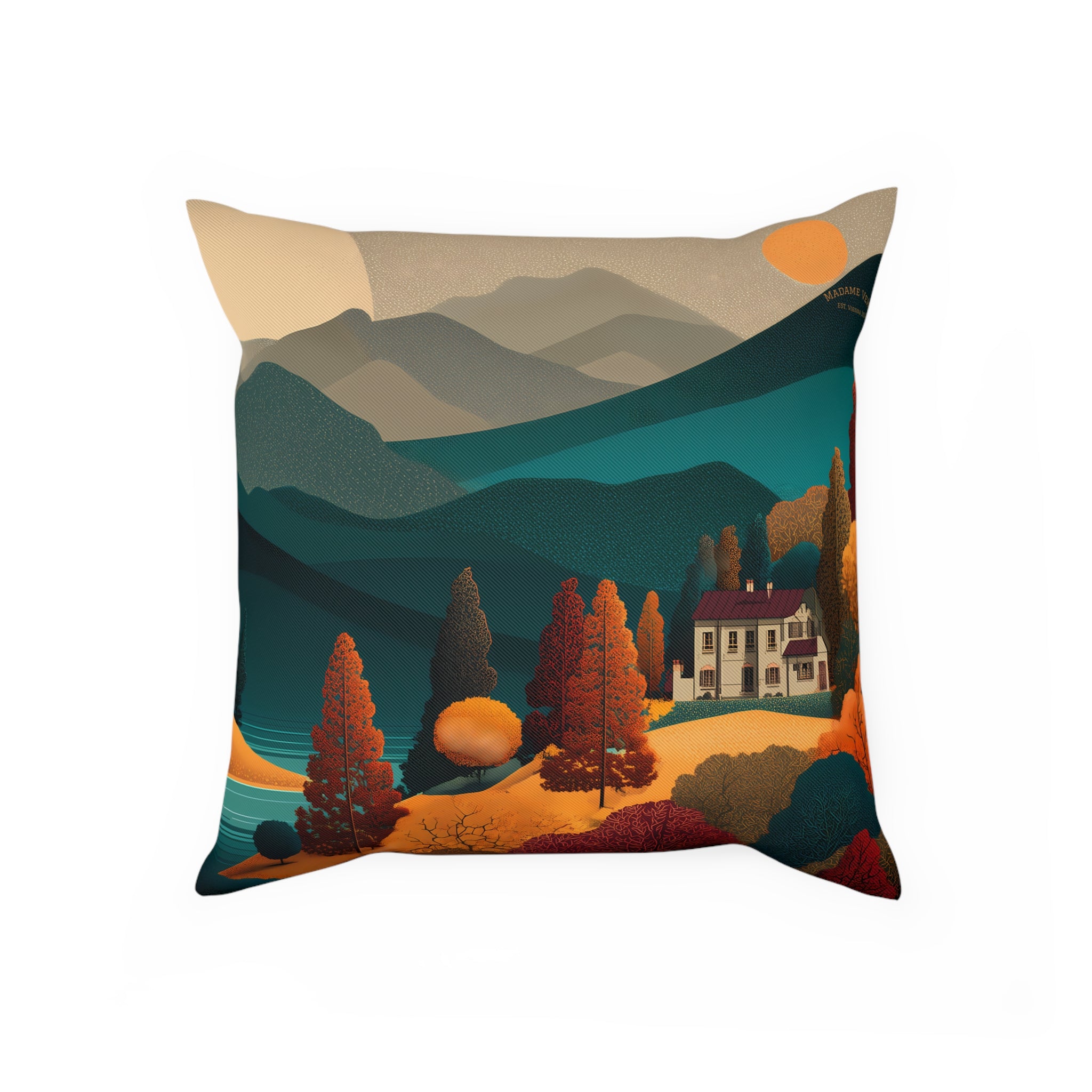 Maison Verne Zierkissen "Twilight over Golden Hills" - Golden Autumn No. 20