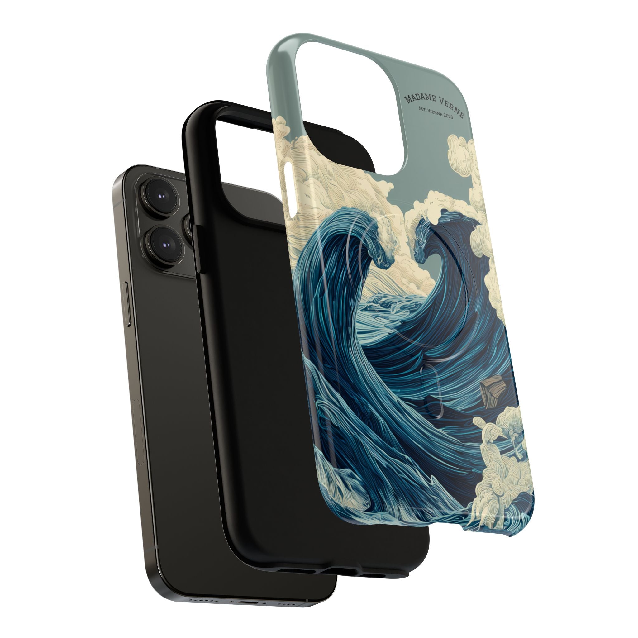 MagSafe iPhone-Schutzhülle "Tempest's Embrace" - Opal Depths No. 38