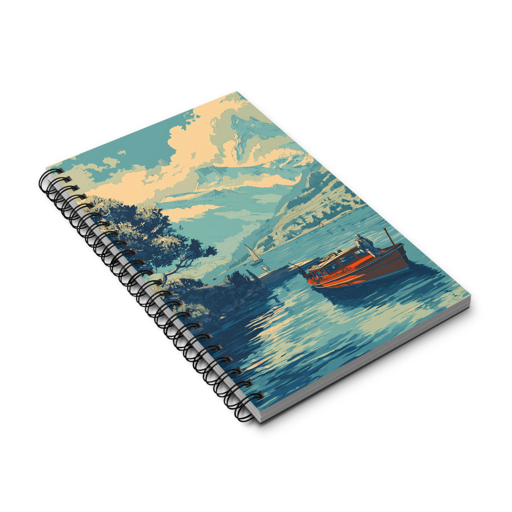 Notizbuch mit Spiralbindung "Mountain Lake" - Below & Beyond No. 02
