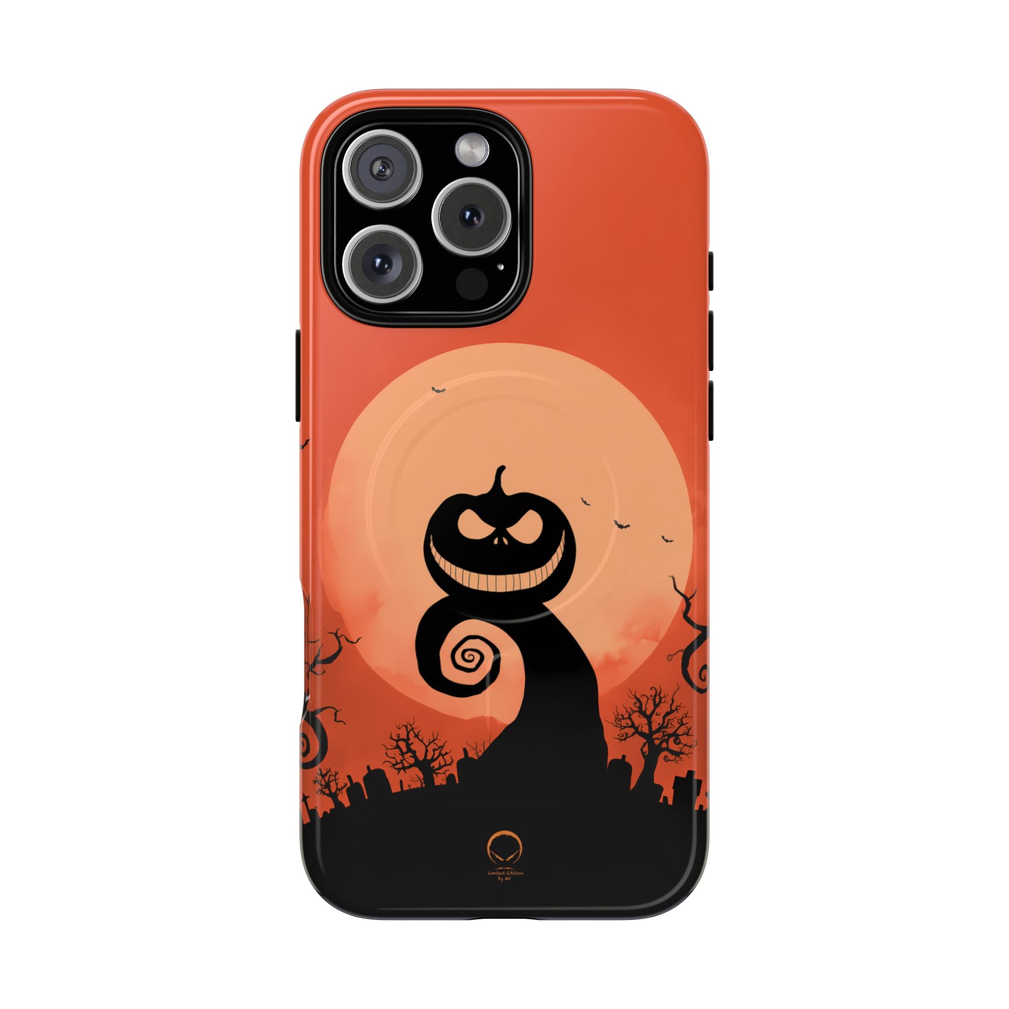 HALLOWEEN LIMITED EDITION MagSafe iPhone-Schutzhülle "Twisted Pumpkin" - 🎃👻 Wicked Elegance No. 57 👻🎃