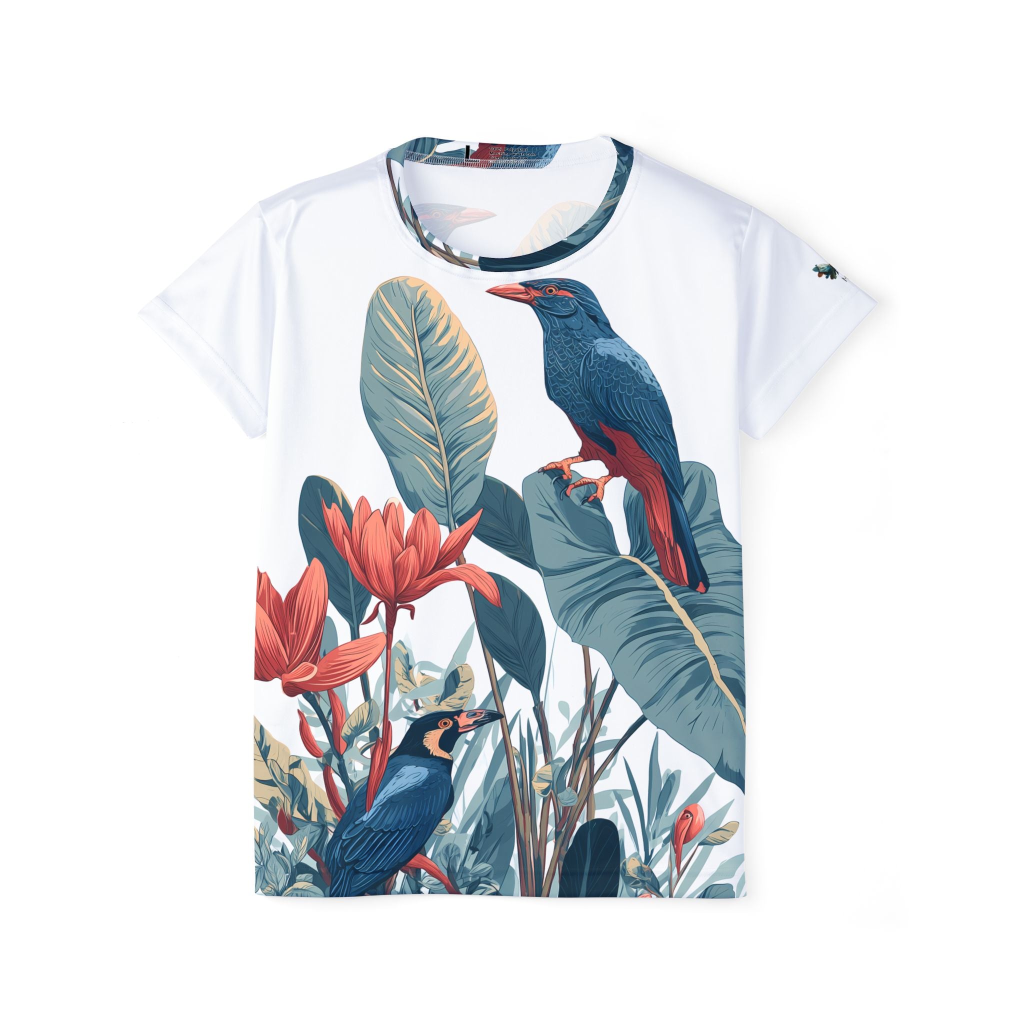 Plus Size Damen T-shirt "Tropical Reverie" - Wilderness Whisper No. 41