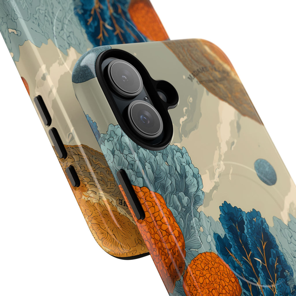 MagSafe iPhone-Schutzhülle "Ethereal Meadow" - Cosmic Botanicals No. 85