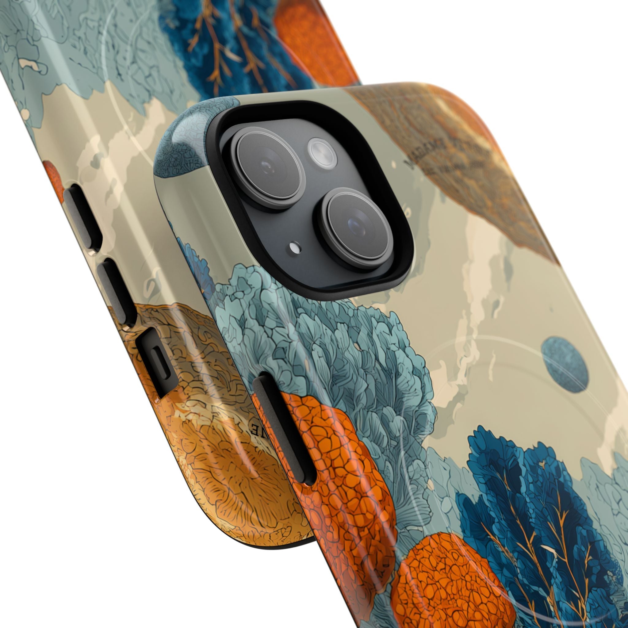MagSafe iPhone-Schutzhülle "Ethereal Meadow" - Cosmic Botanicals No. 85