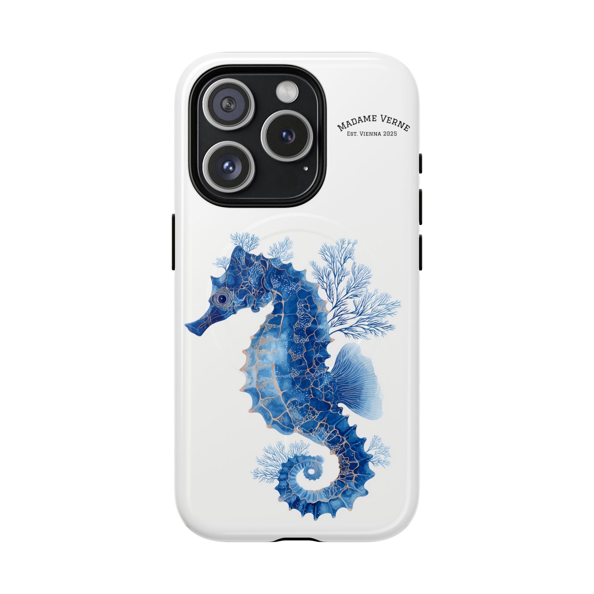 MagSafe iPhone-Schutzhülle "Azure Sentinel" - Opal Depths No. 32