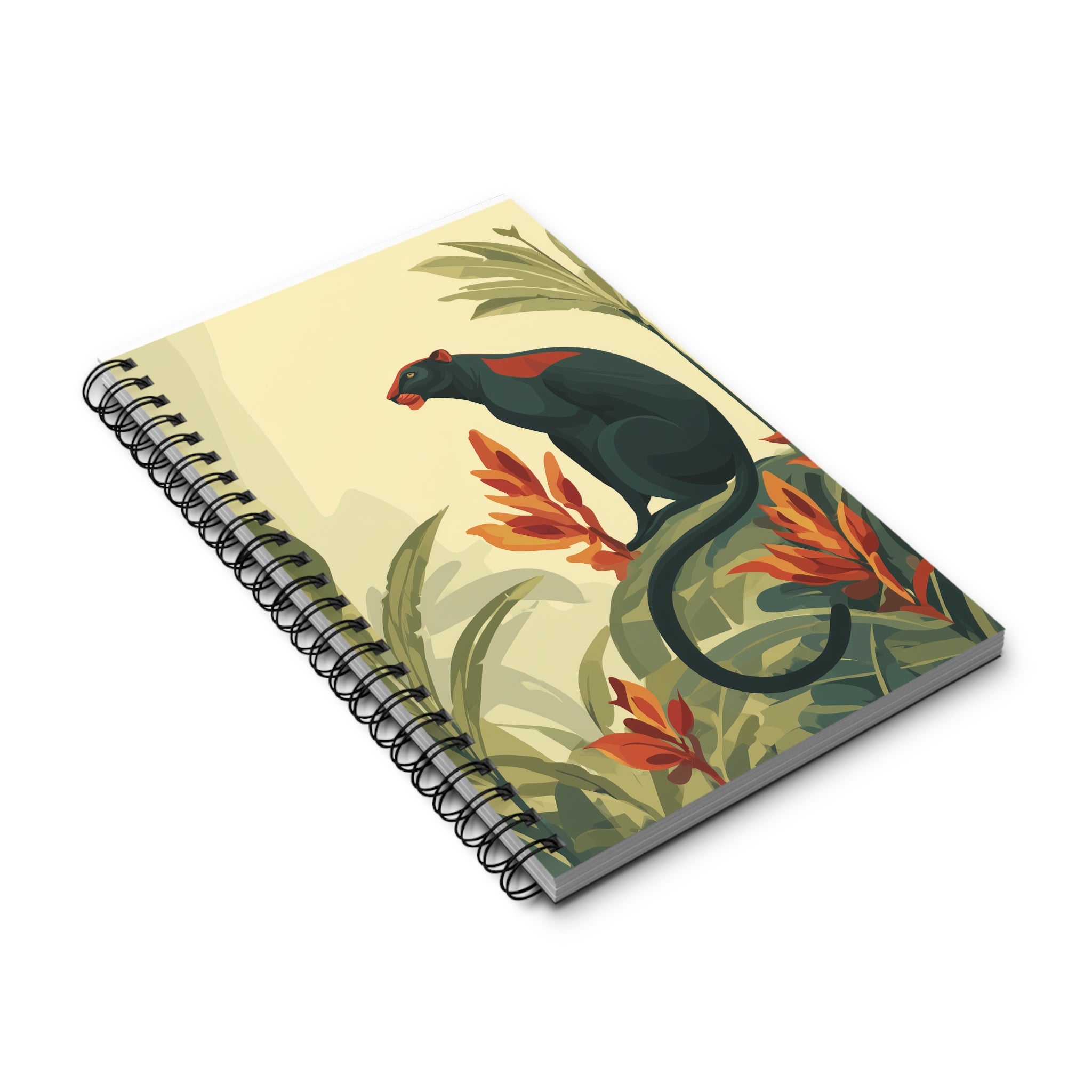Notizbuch mit Spiralbindung "Ember in the Leaves" - Wilderness Whisper No. 55