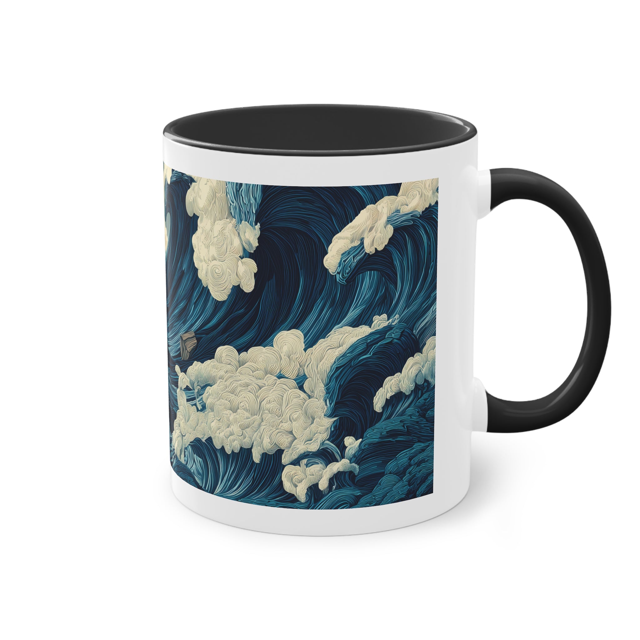 Maison Verne Kaffeetasse "Tempest's Embrace" - Opal Depths No. 38
