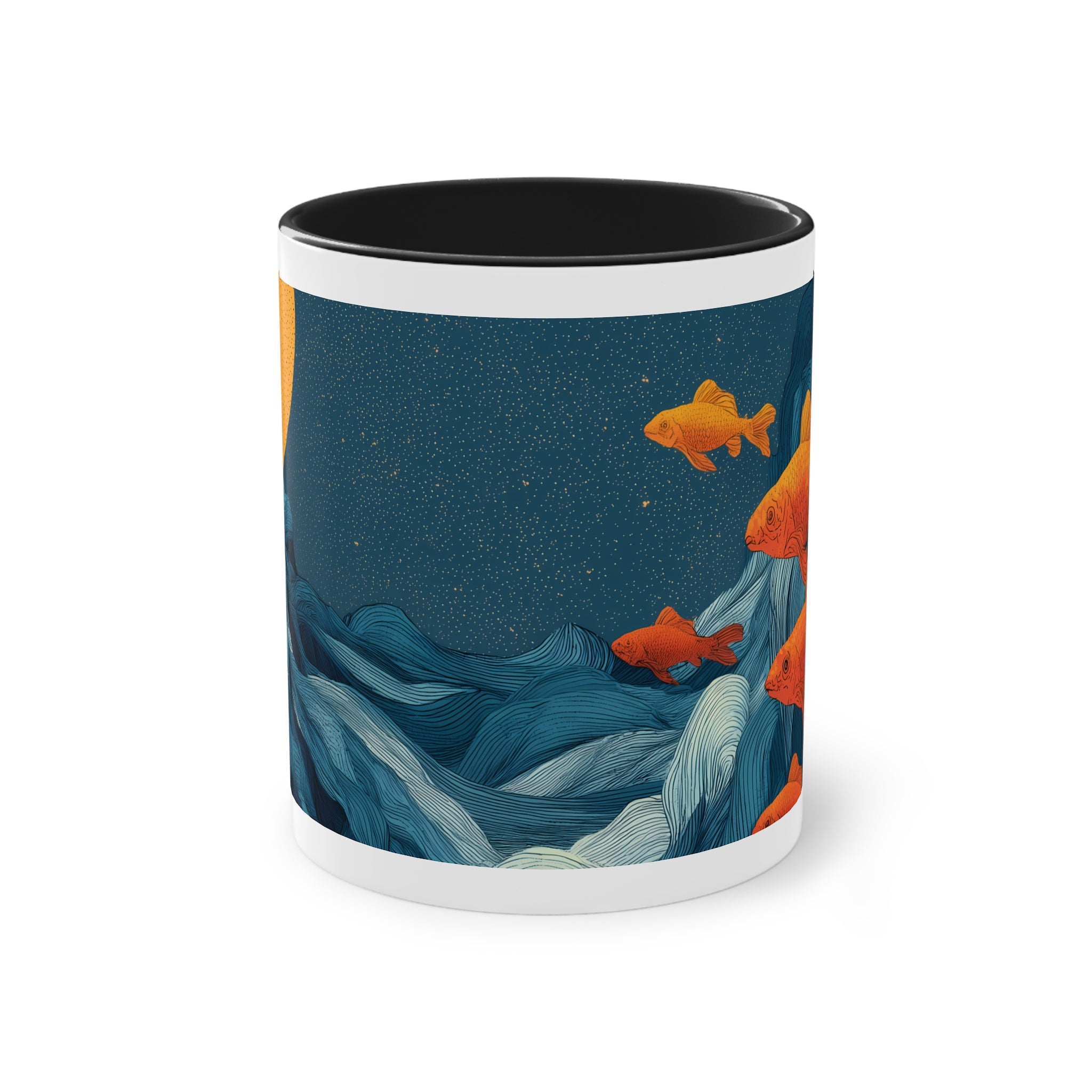 Maison Verne Kaffeetasse "Golden Drifters" - Opal Depths No. 37