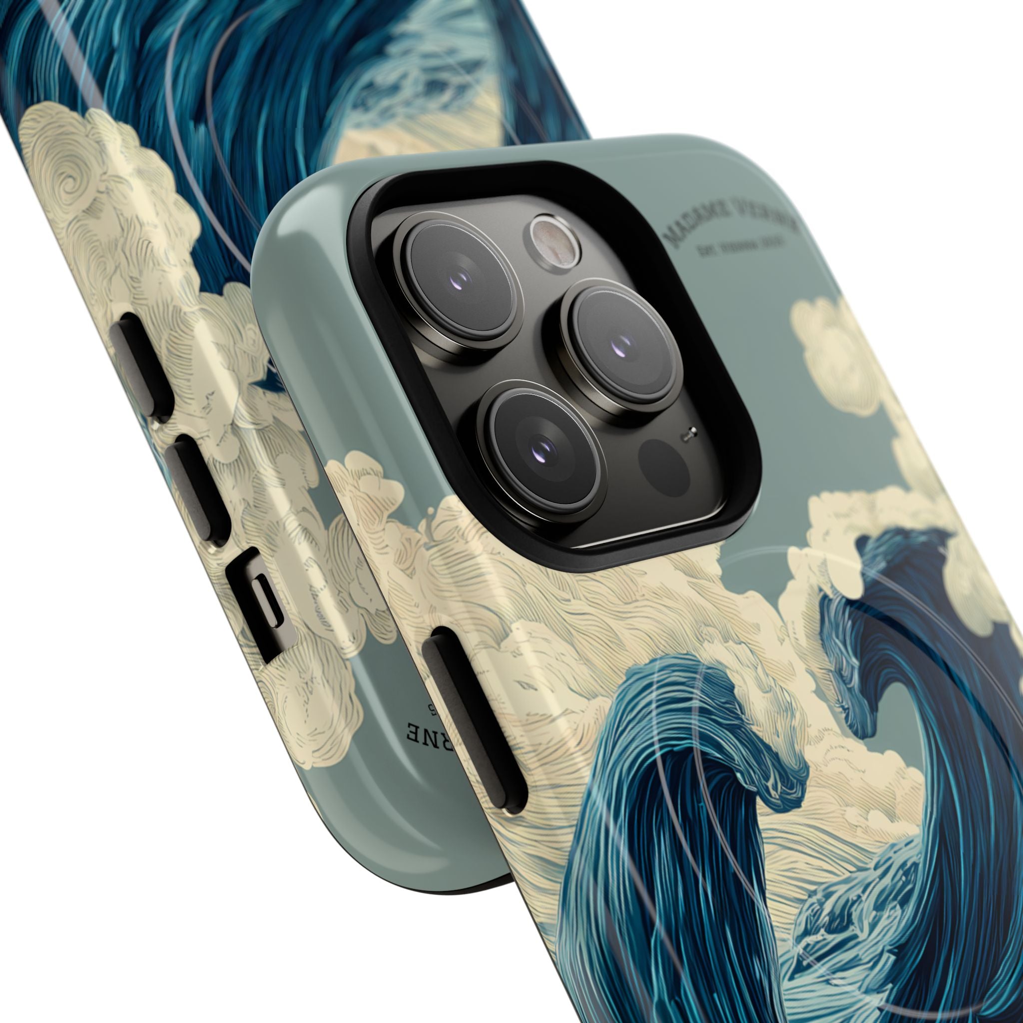 MagSafe iPhone-Schutzhülle "Tempest's Embrace" - Opal Depths No. 38