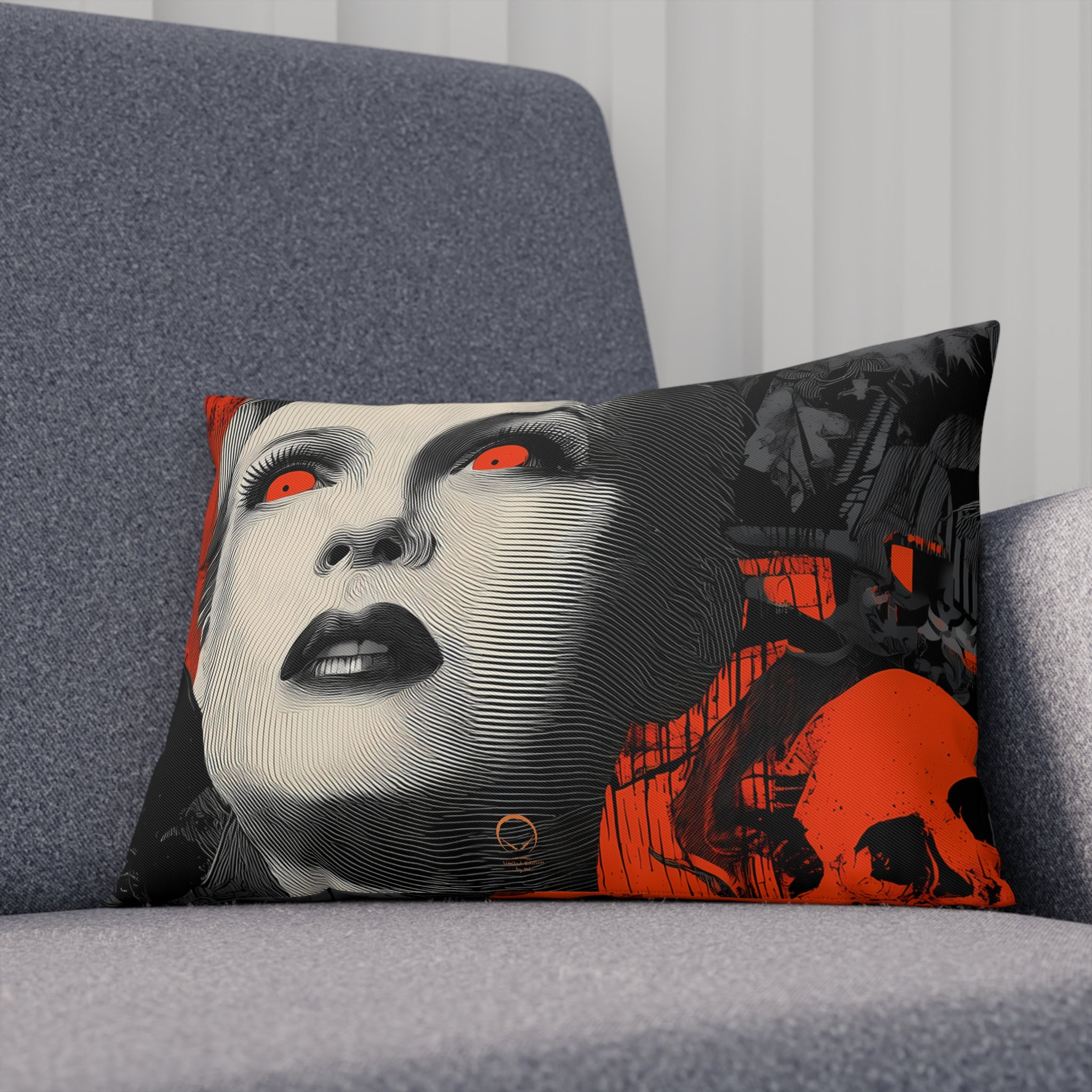 Maison Verne Halloween Ltd. Edition Zierkissen "Eclipse Muse" - 🎃👻 Wicked Elegance No. 67 👻🎃