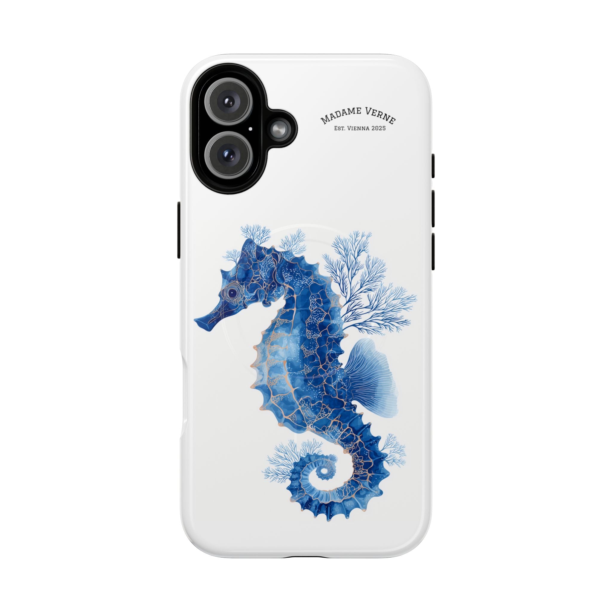 MagSafe iPhone-Schutzhülle "Azure Sentinel" - Opal Depths No. 32