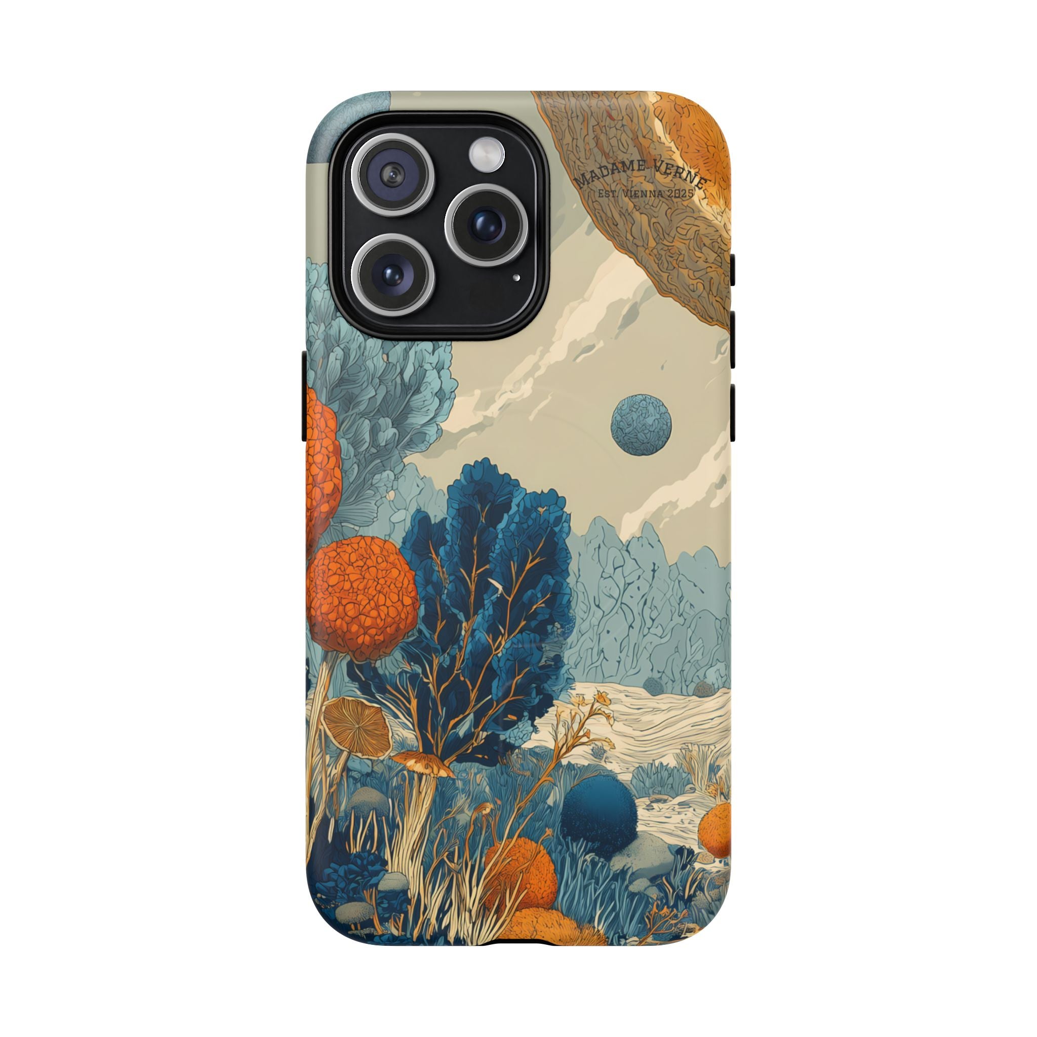 MagSafe iPhone-Schutzhülle "Ethereal Meadow" - Cosmic Botanicals No. 85