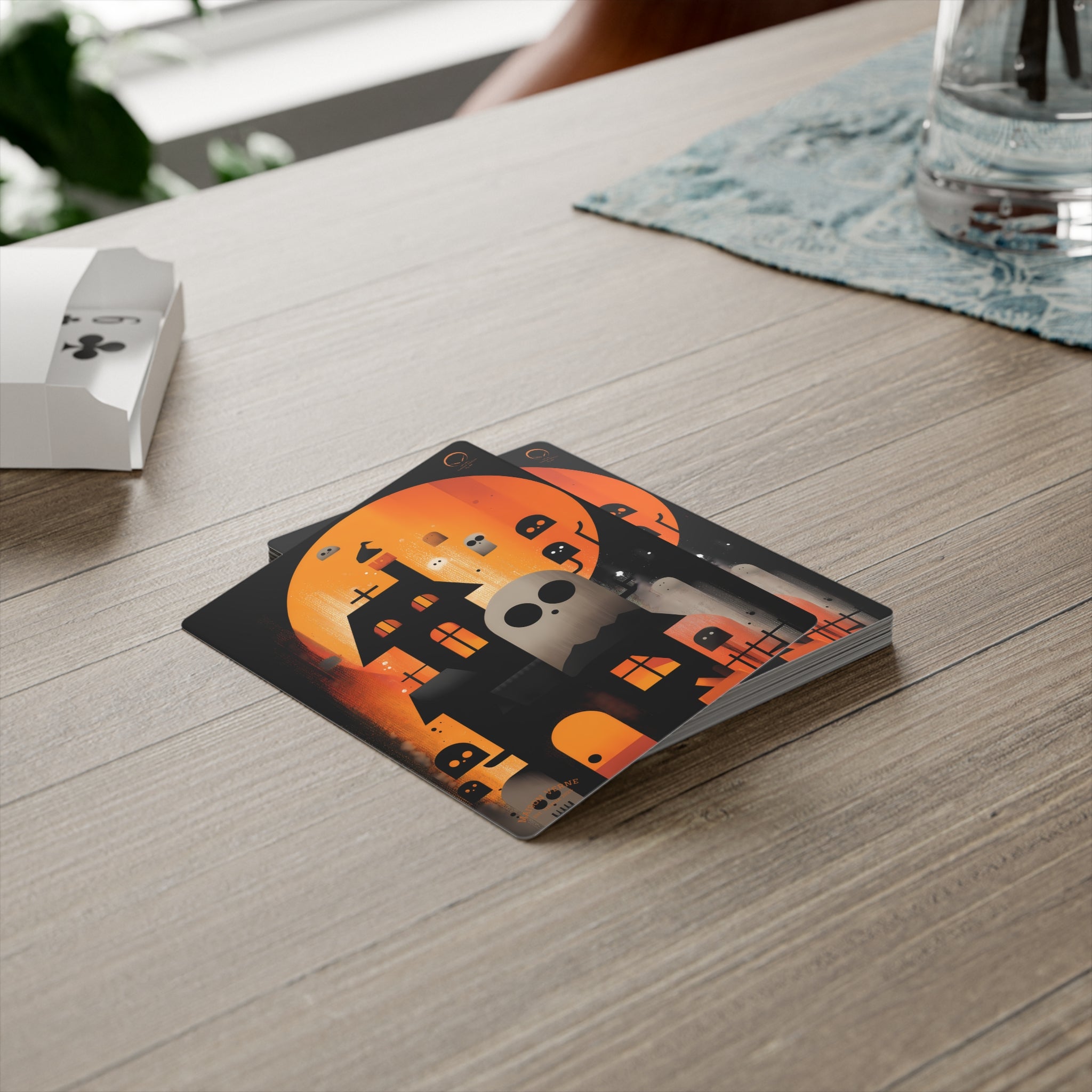 Maison Verne Halloween Ltd. Edition Poker Karten "Haunted Manor" - 🎃👻 Wicked Elegance No. 58 👻🎃