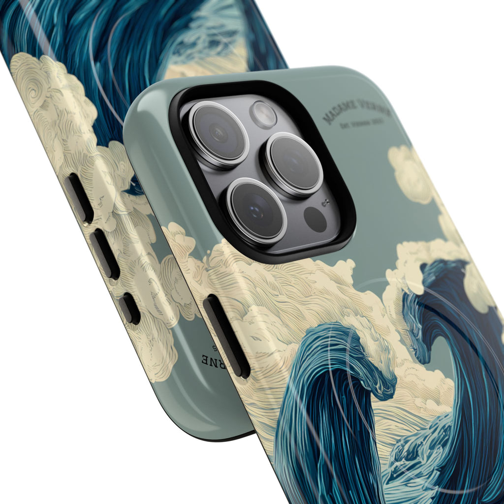 MagSafe iPhone-Schutzhülle "Tempest's Embrace" - Opal Depths No. 38