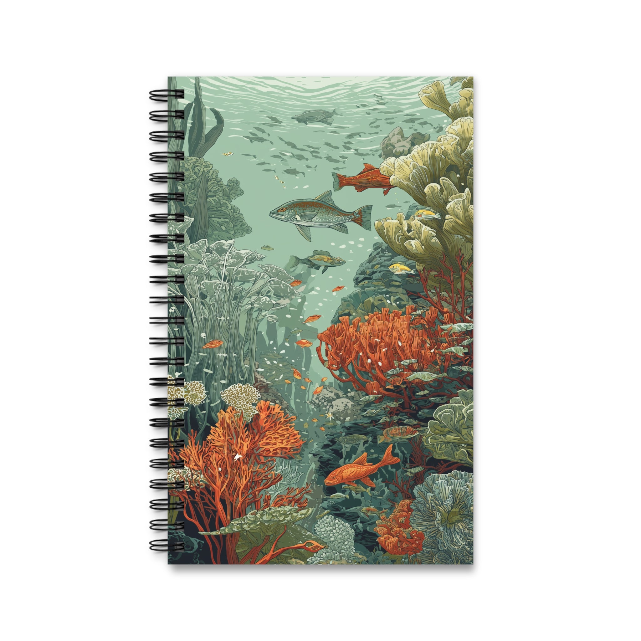 Notizbuch mit Spiralbindung "Tropical Drift" - Opal Depths No.