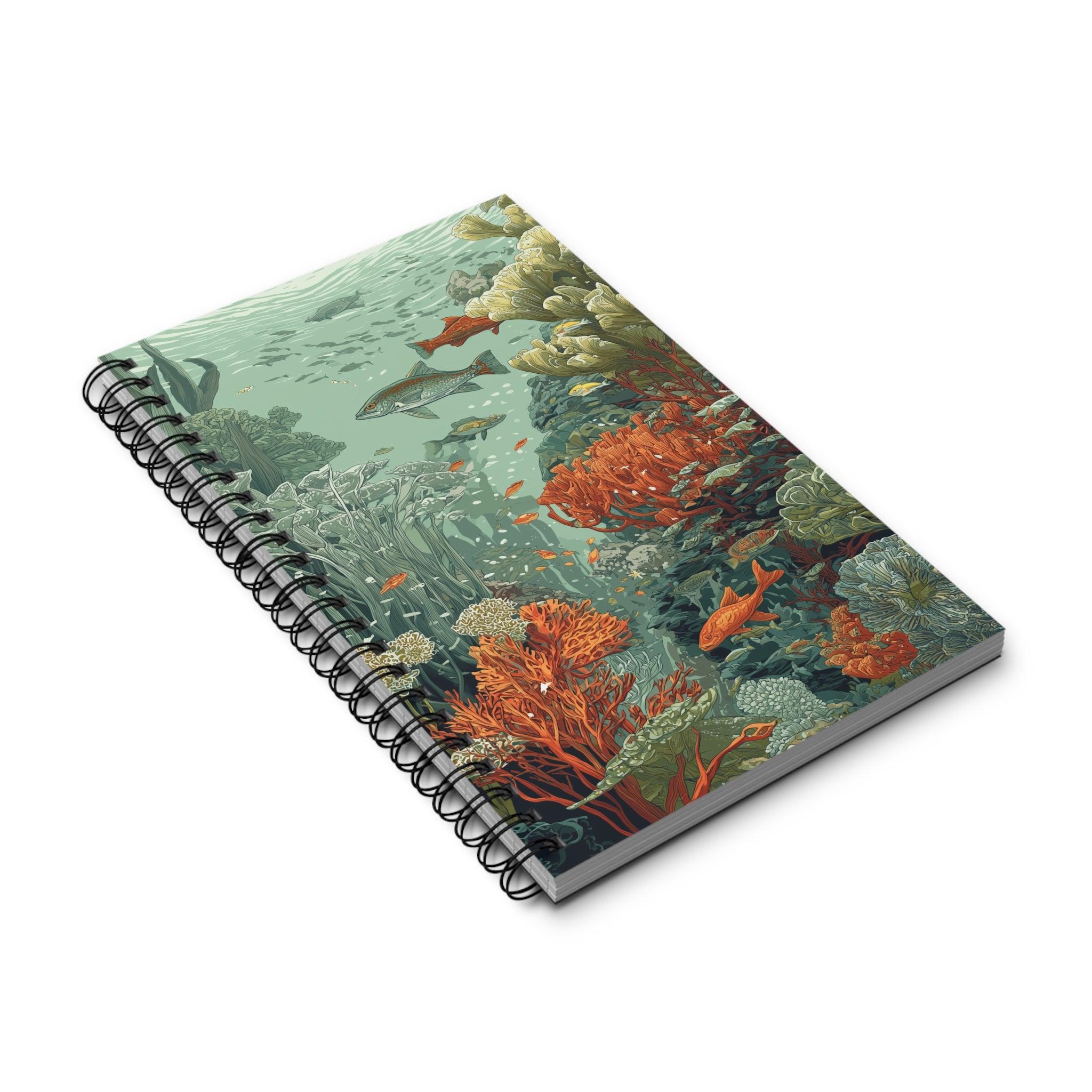 Notizbuch mit Spiralbindung "Tropical Drift" - Opal Depths No.