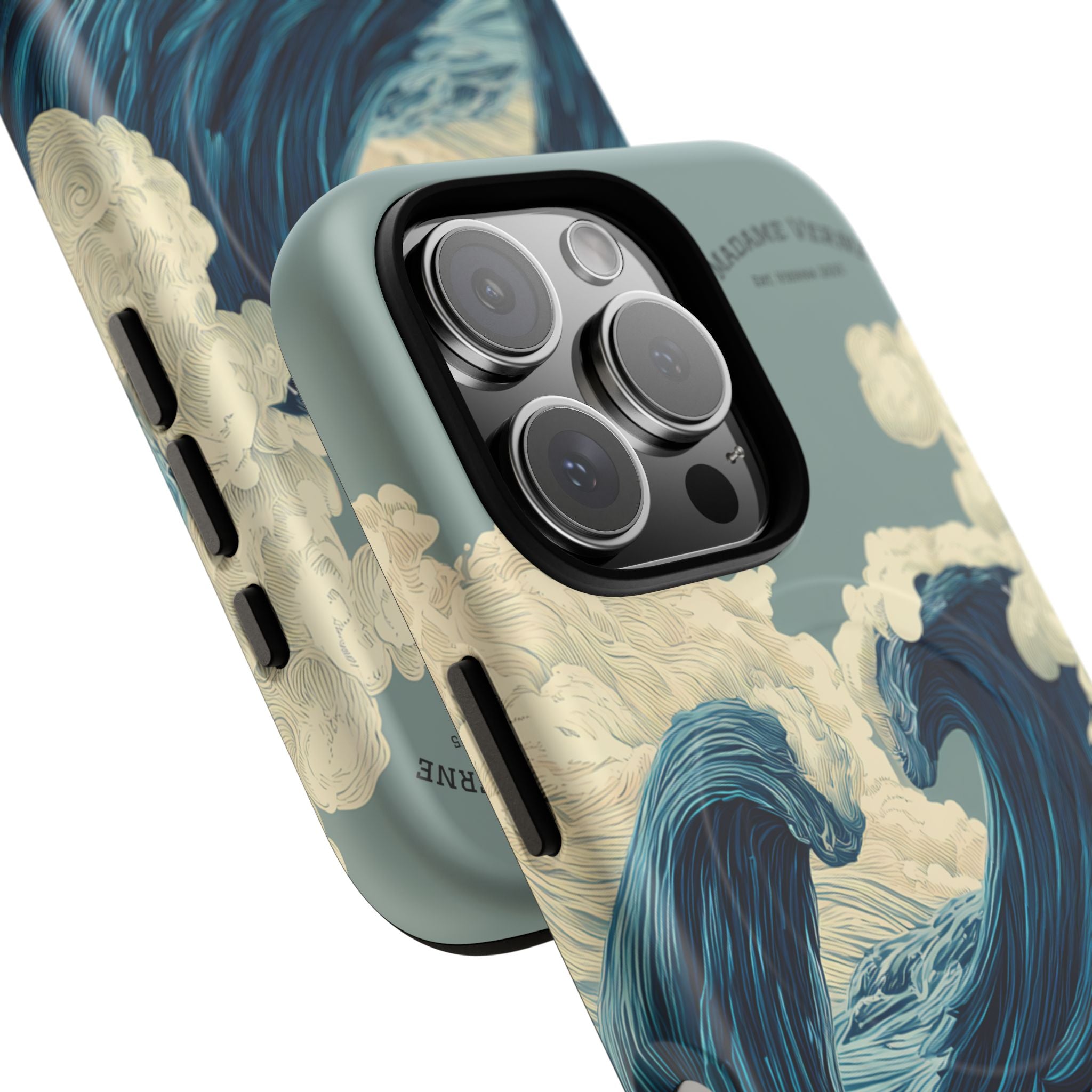 MagSafe iPhone-Schutzhülle "Tempest's Embrace" - Opal Depths No. 38