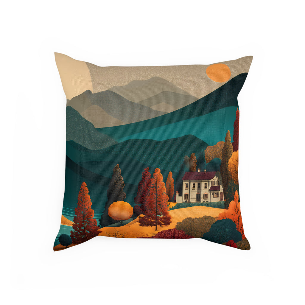 Maison Verne Zierkissen "Twilight over Golden Hills" - Golden Autumn No. 20