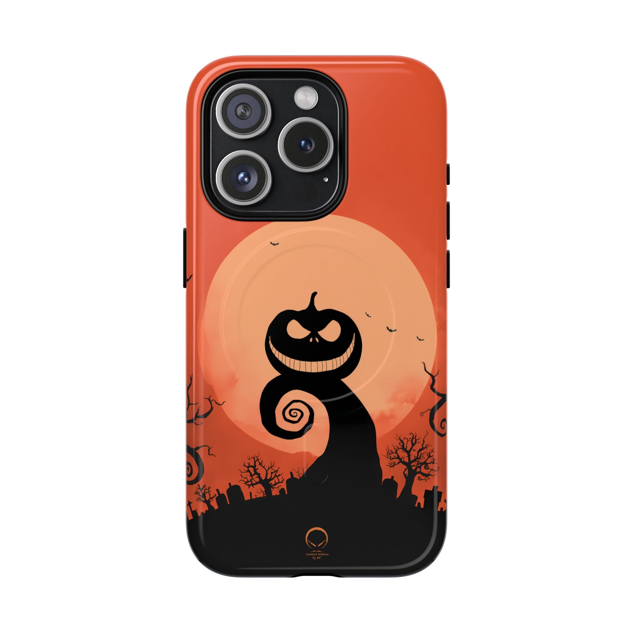 HALLOWEEN LIMITED EDITION MagSafe iPhone-Schutzhülle "Twisted Pumpkin" - 🎃👻 Wicked Elegance No. 57 👻🎃