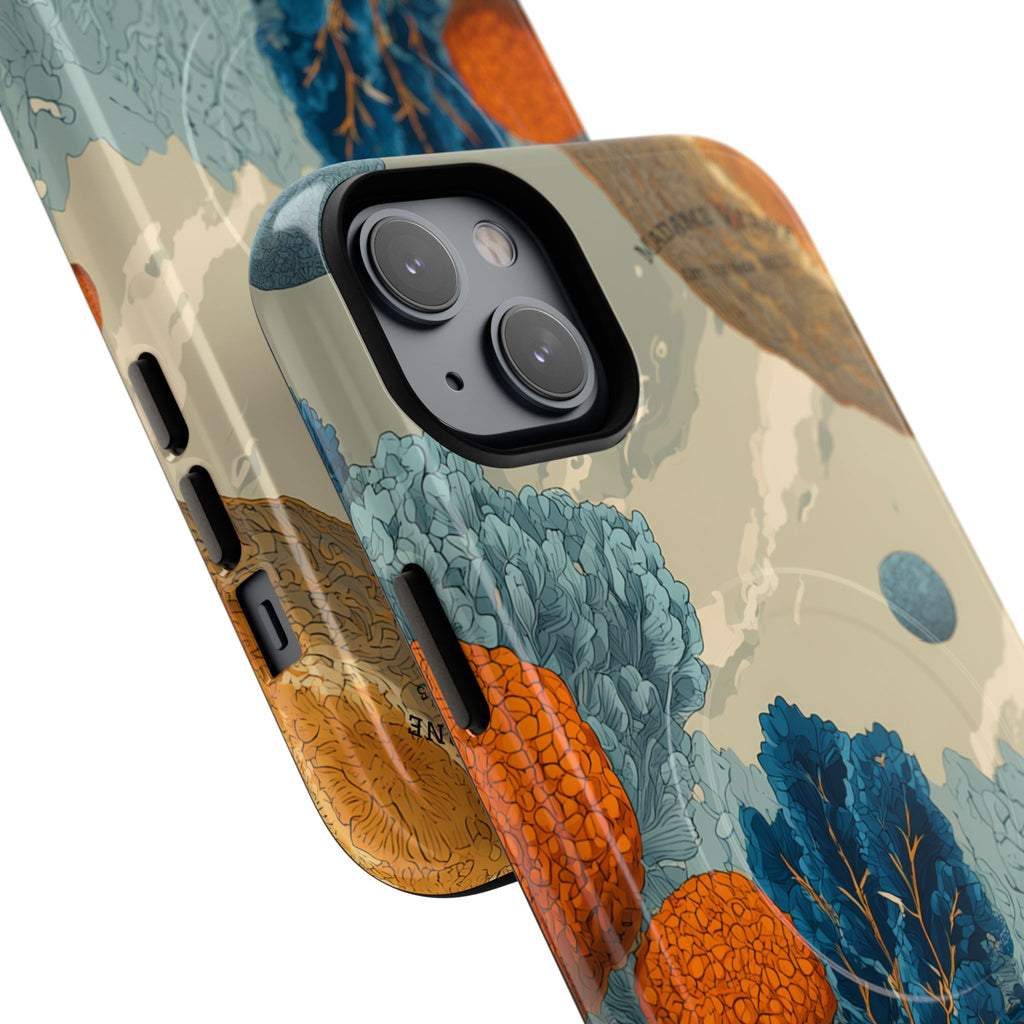 MagSafe iPhone-Schutzhülle "Ethereal Meadow" - Cosmic Botanicals No. 85