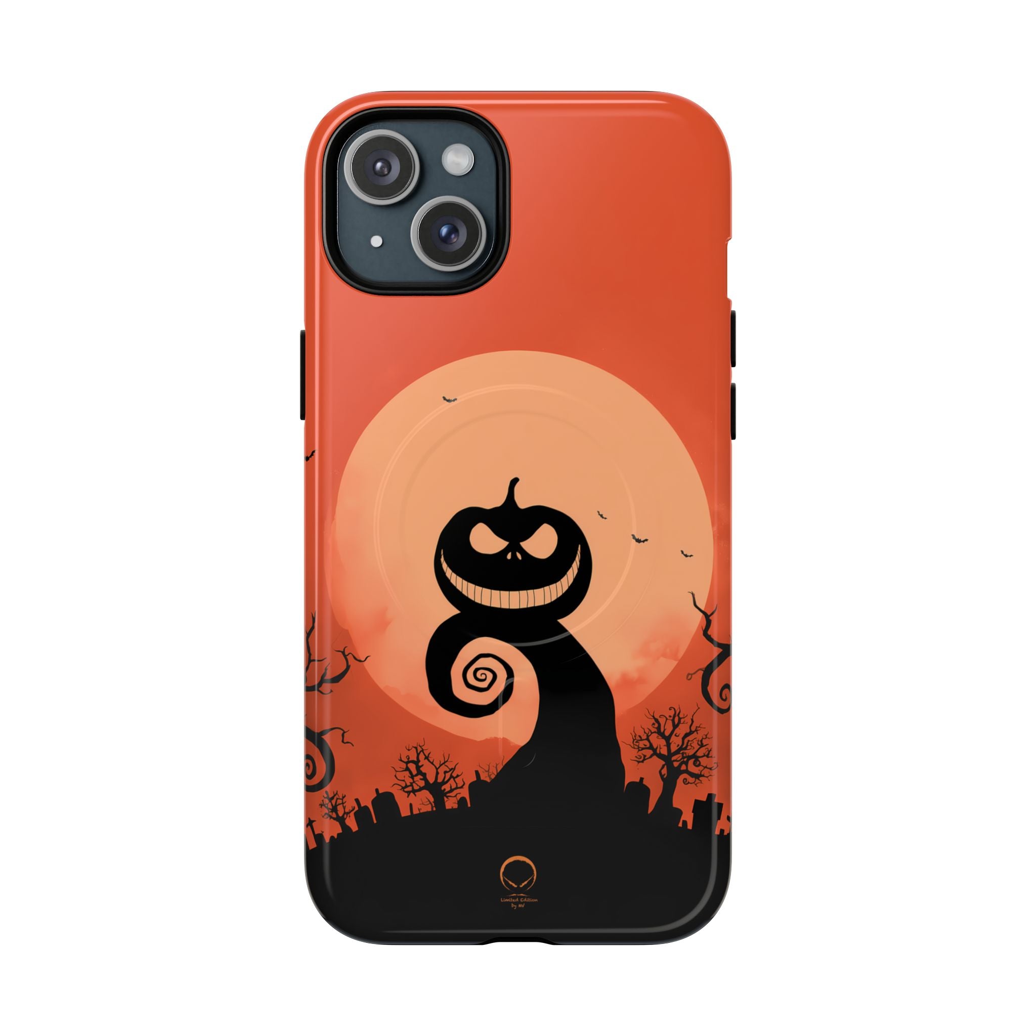 HALLOWEEN LIMITED EDITION MagSafe iPhone-Schutzhülle "Twisted Pumpkin" - 🎃👻 Wicked Elegance No. 57 👻🎃
