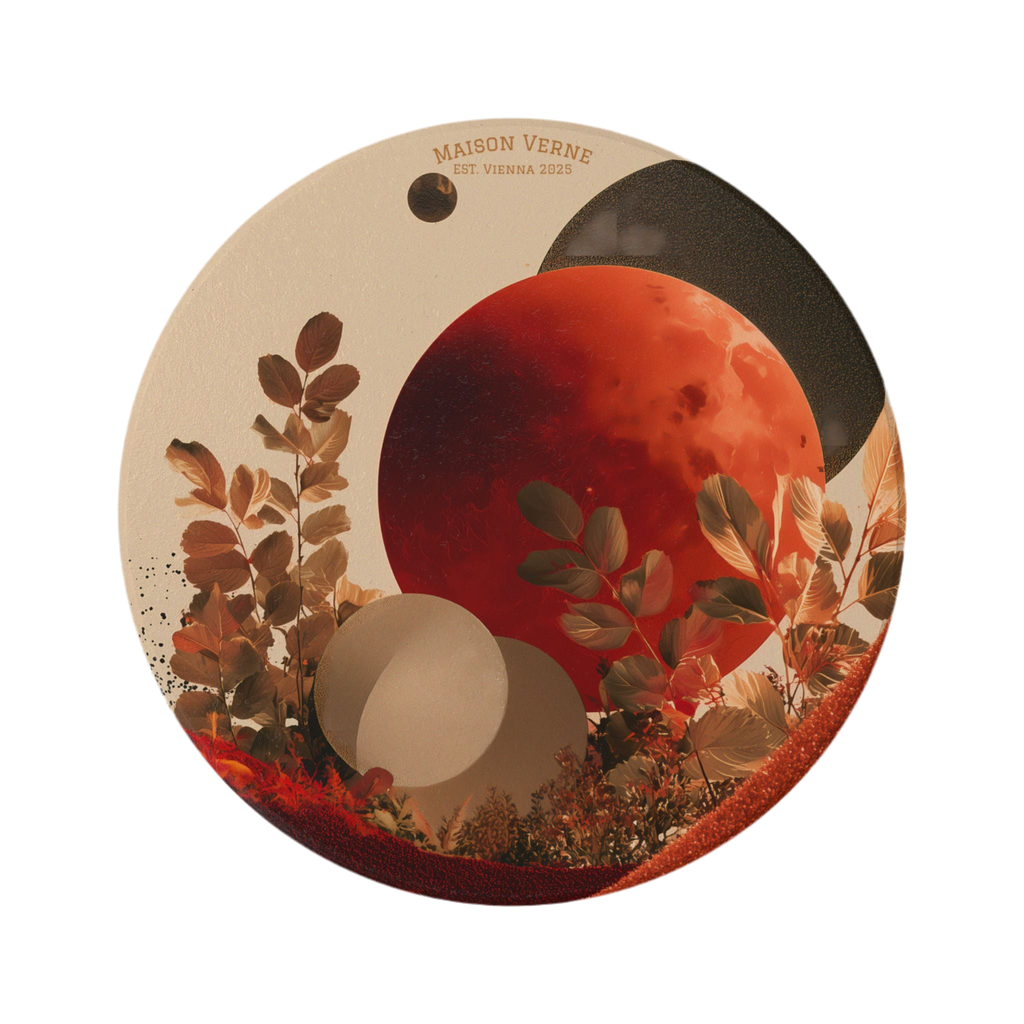Maison Verne Keramik Untersetzer "Lunar Harvest" - Golden Autumn No. 68